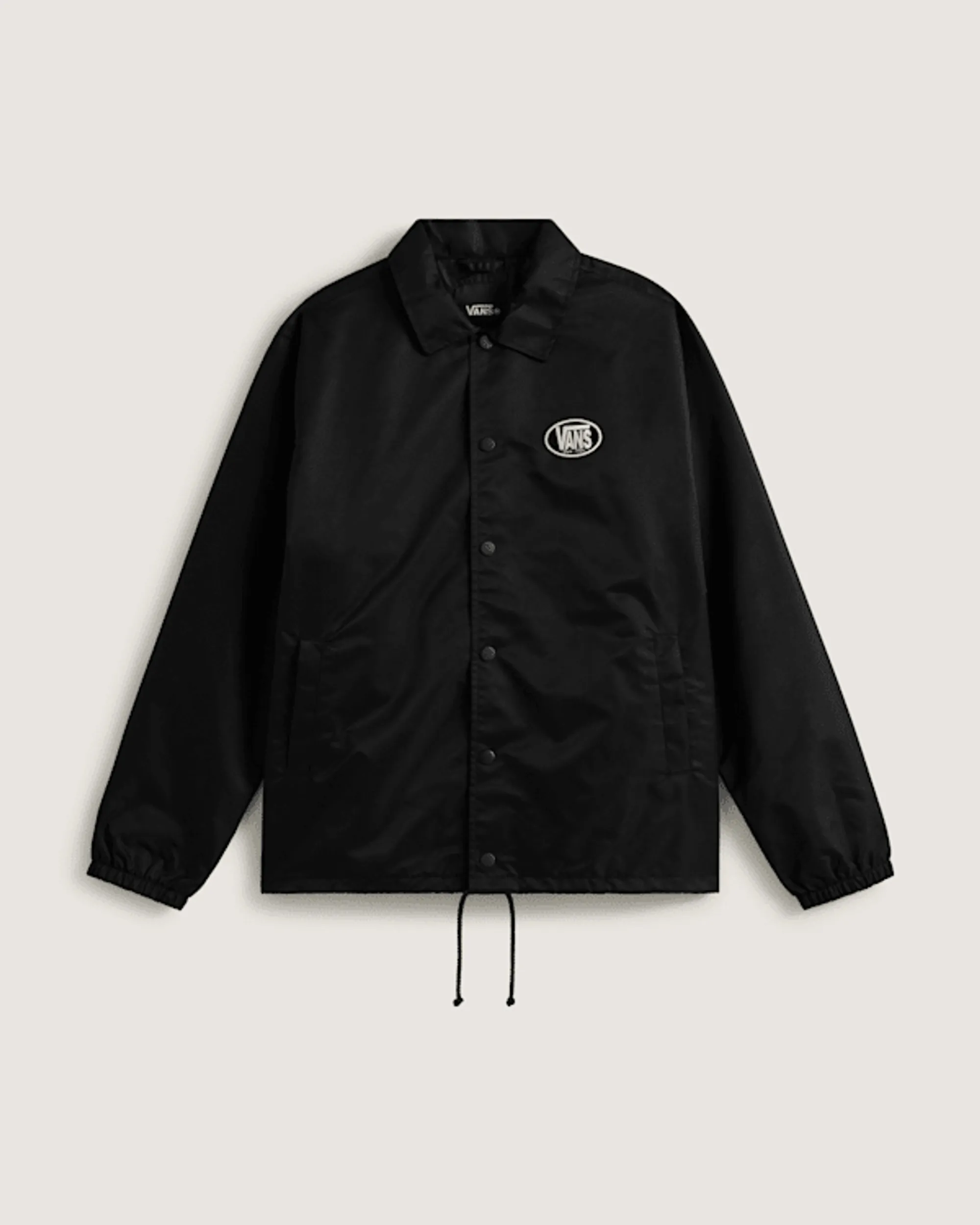 Vans - Torrey Nylon Coaches Jacket, Man, Black