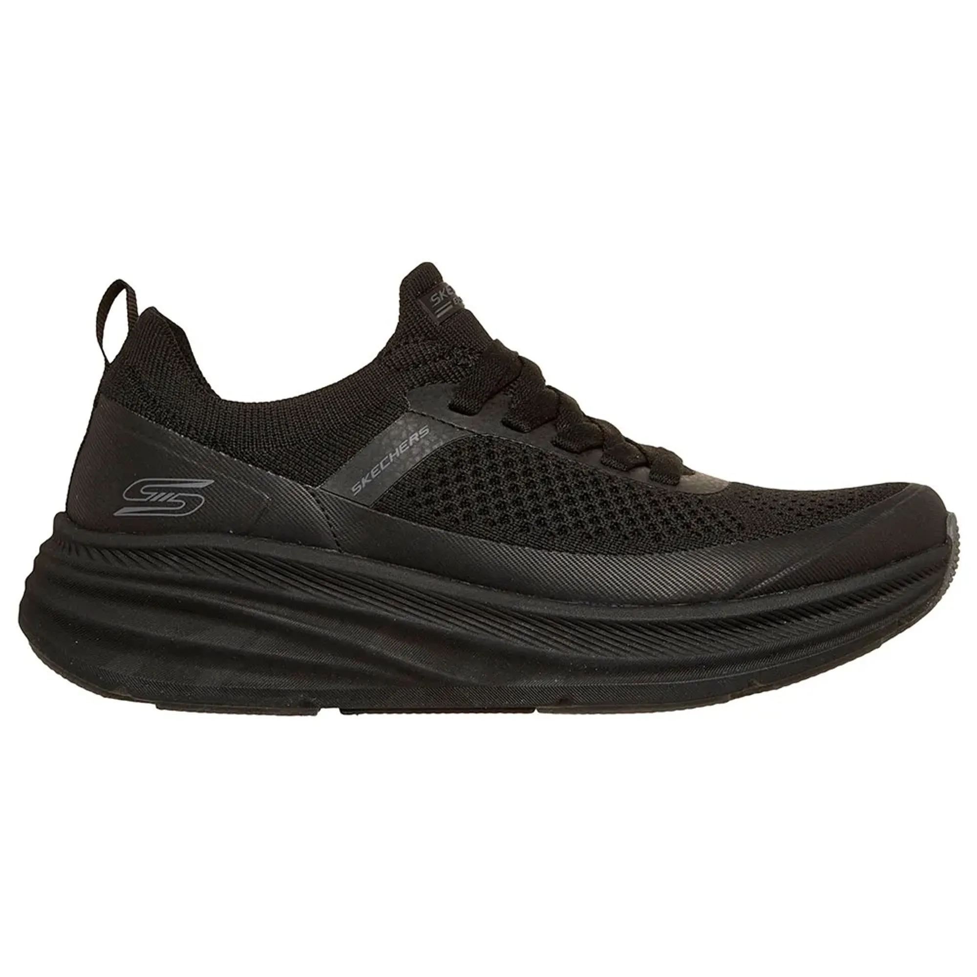 Skechers Women's BOBS Sport Skillz - Too Vital Sneaker in Black
