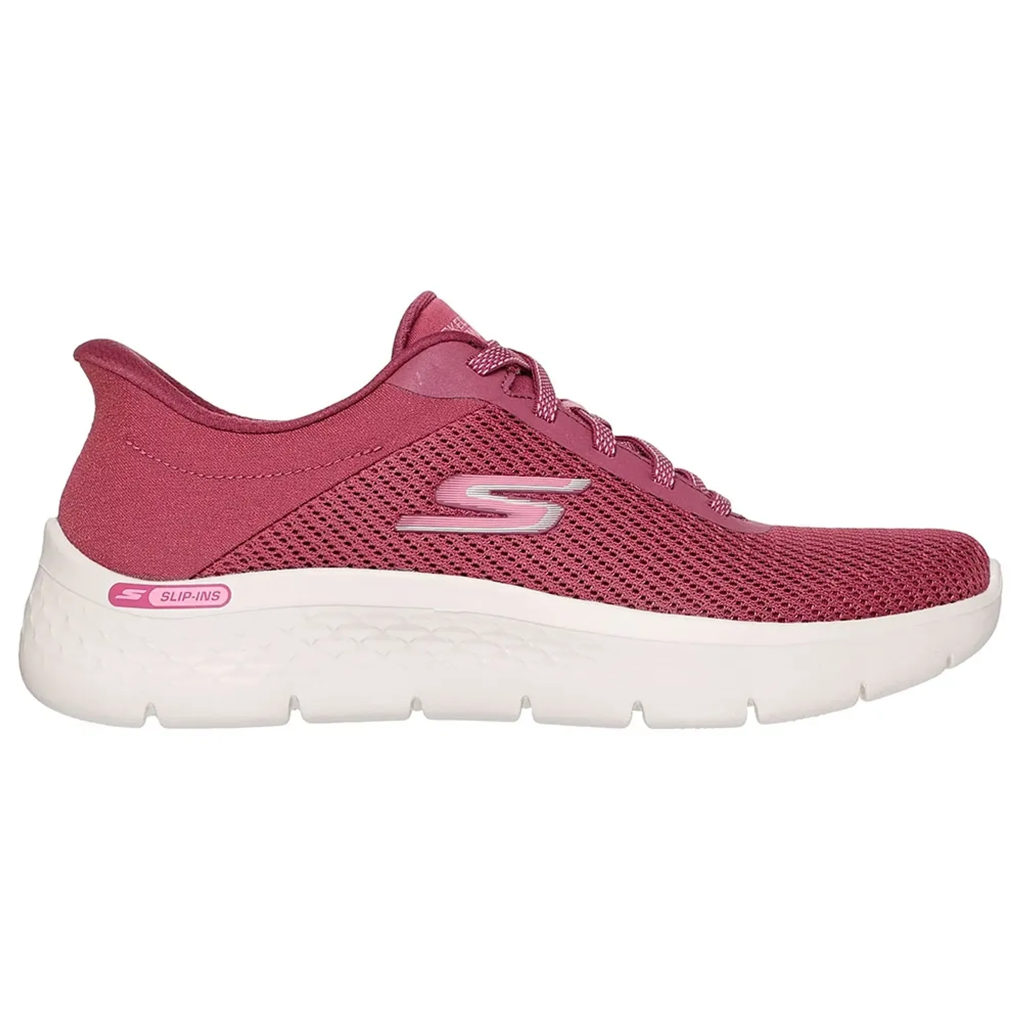 Skechers Women's Slip-ins: GO WALK Flex - Carla Sneaker in Burgundy