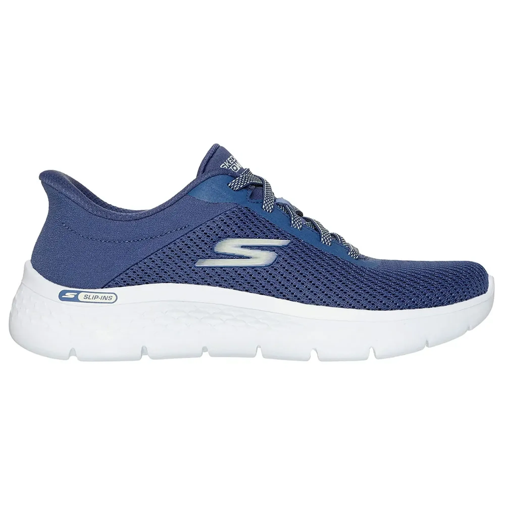 Skechers Women's Slip-ins: GO WALK Flex - Carla Sneaker in Blue/Green