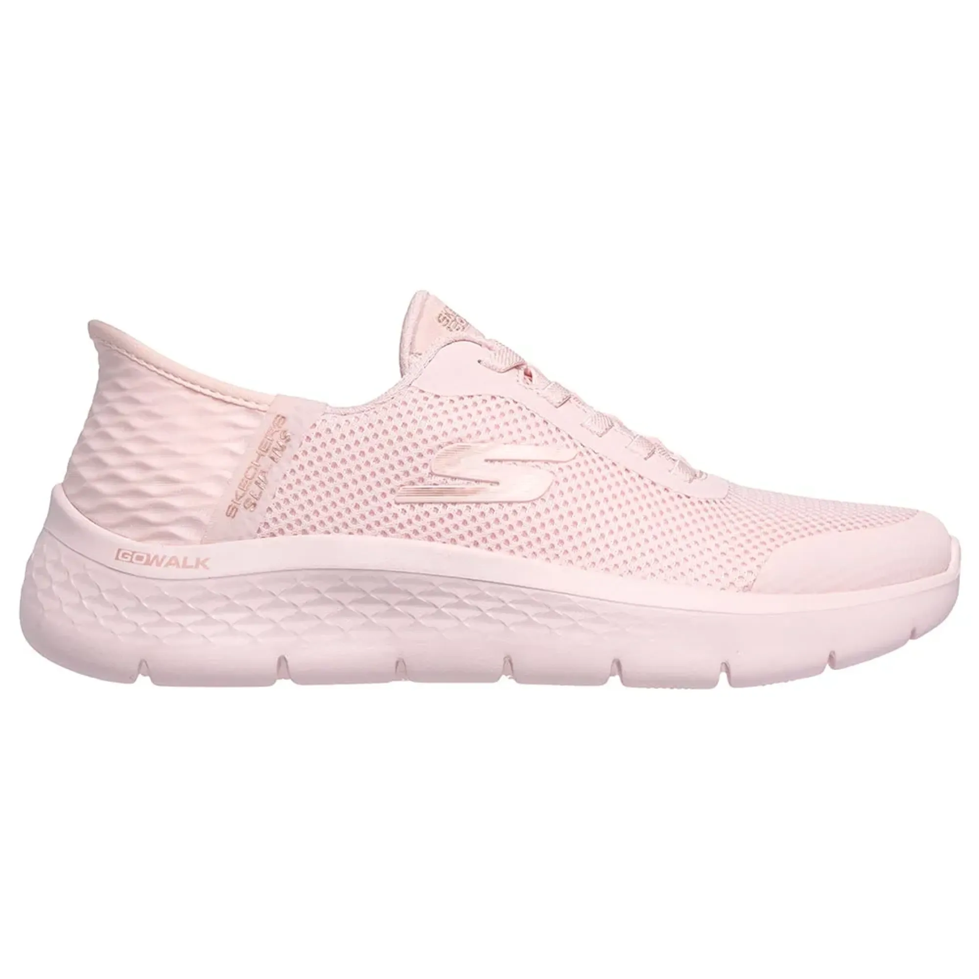 Skechers Women's Slip-ins: GO WALK Flex - Grand Entry Sneaker in Light Pink