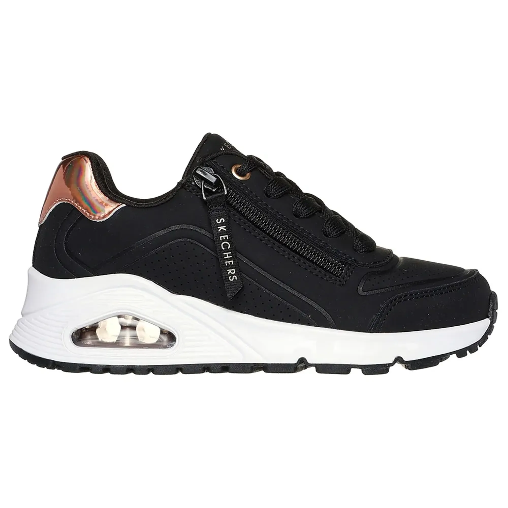 Skechers Uno Gen1 Zip And Stride Trainers