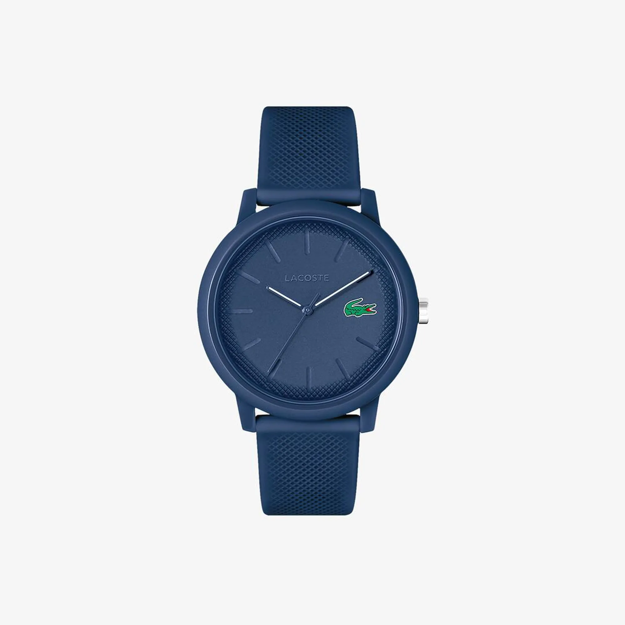 Men’s Lacoste.12.12 Blue Silicone Strap Watch - Colour