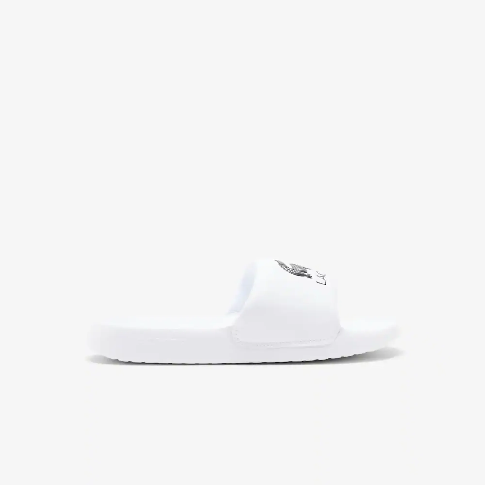 Lacoste Men's Serve Slide 1.0 - White & Black