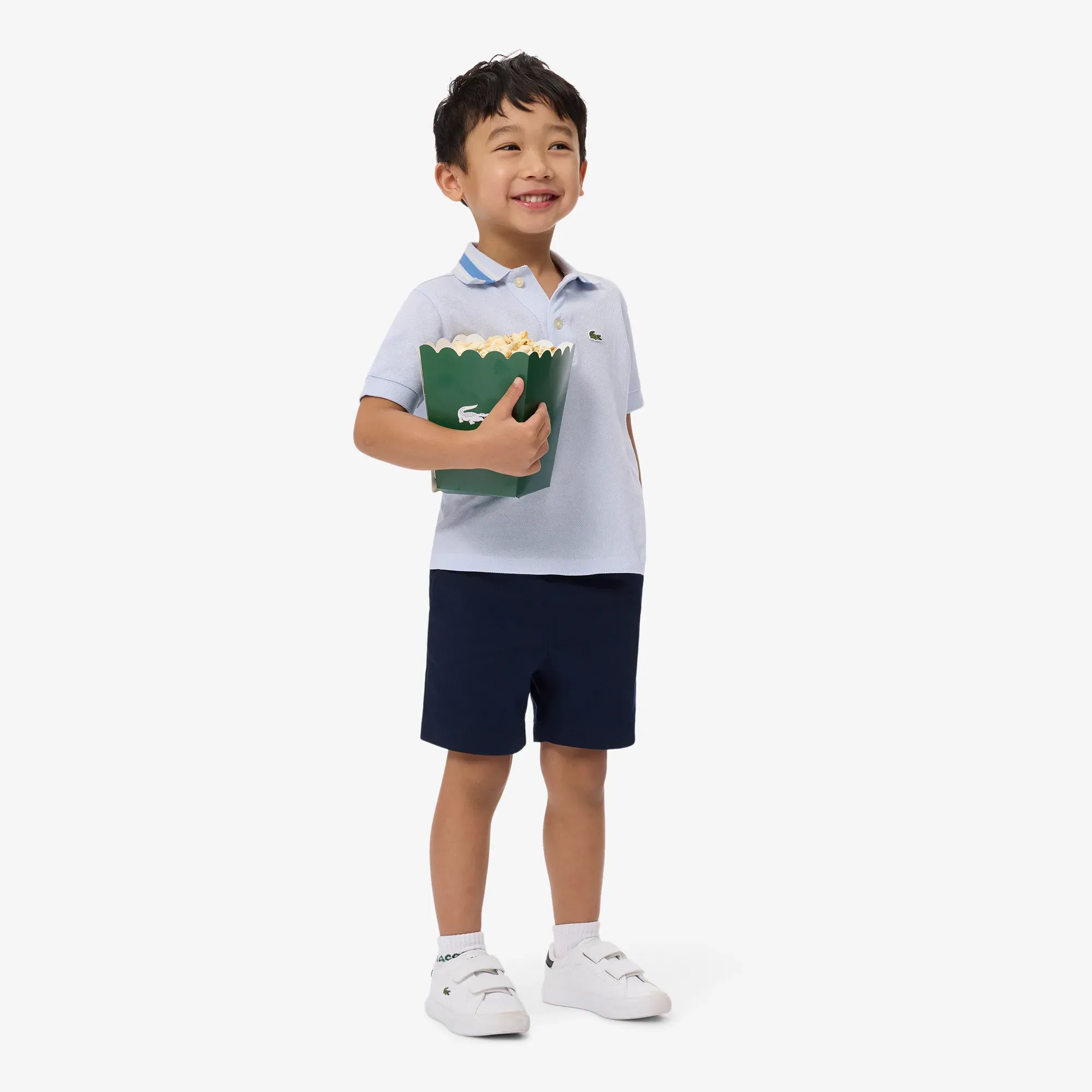 Lacoste Stretch Cotton Twill Chino Shorts - Midnight Blue