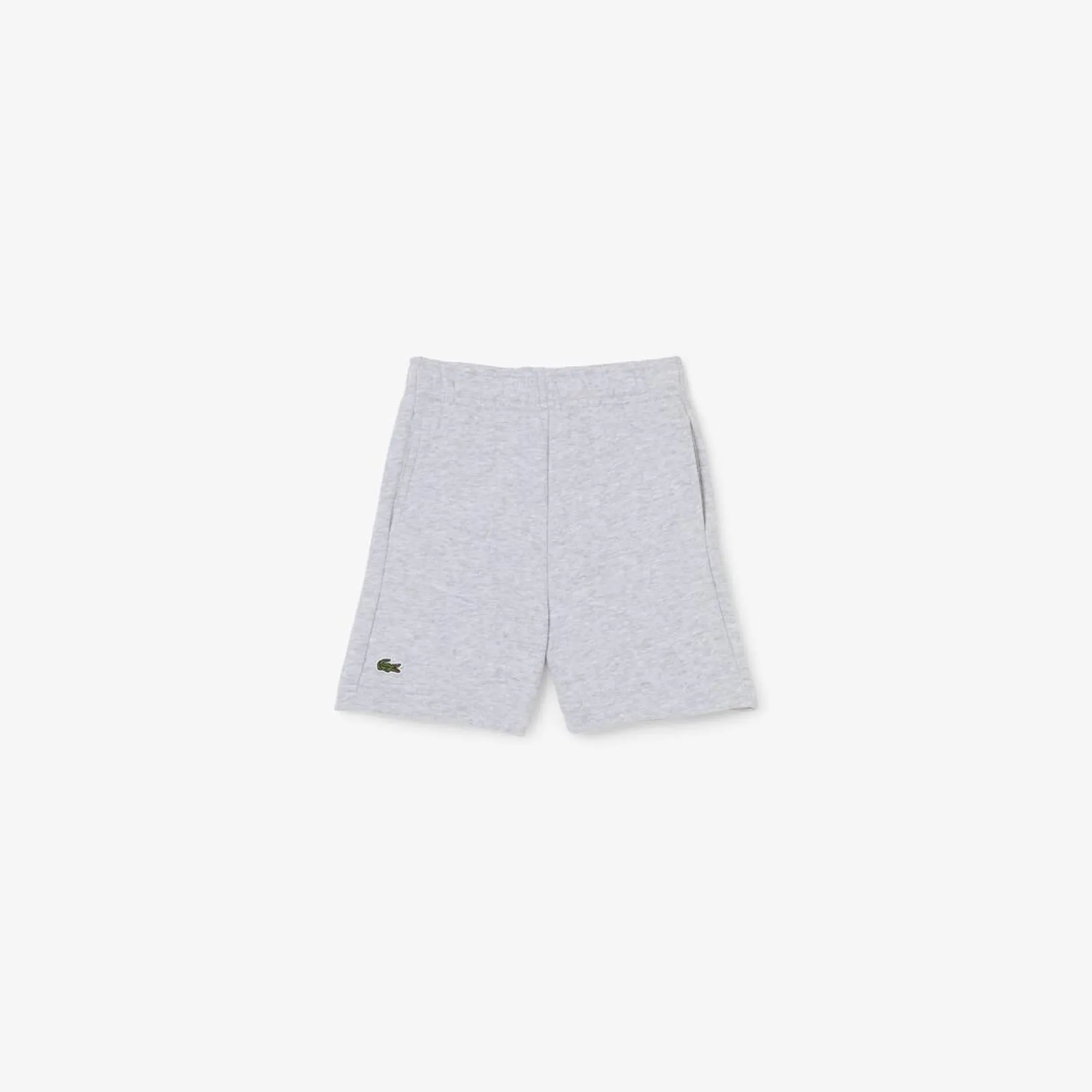 Lacoste Unisex Fleece Shorts - Light Heathered Grey