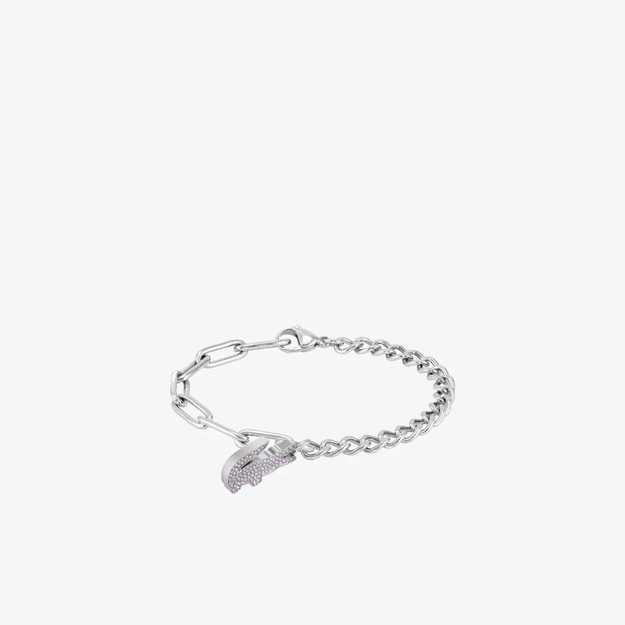 Lacoste Crocodile Bracelet - Silver