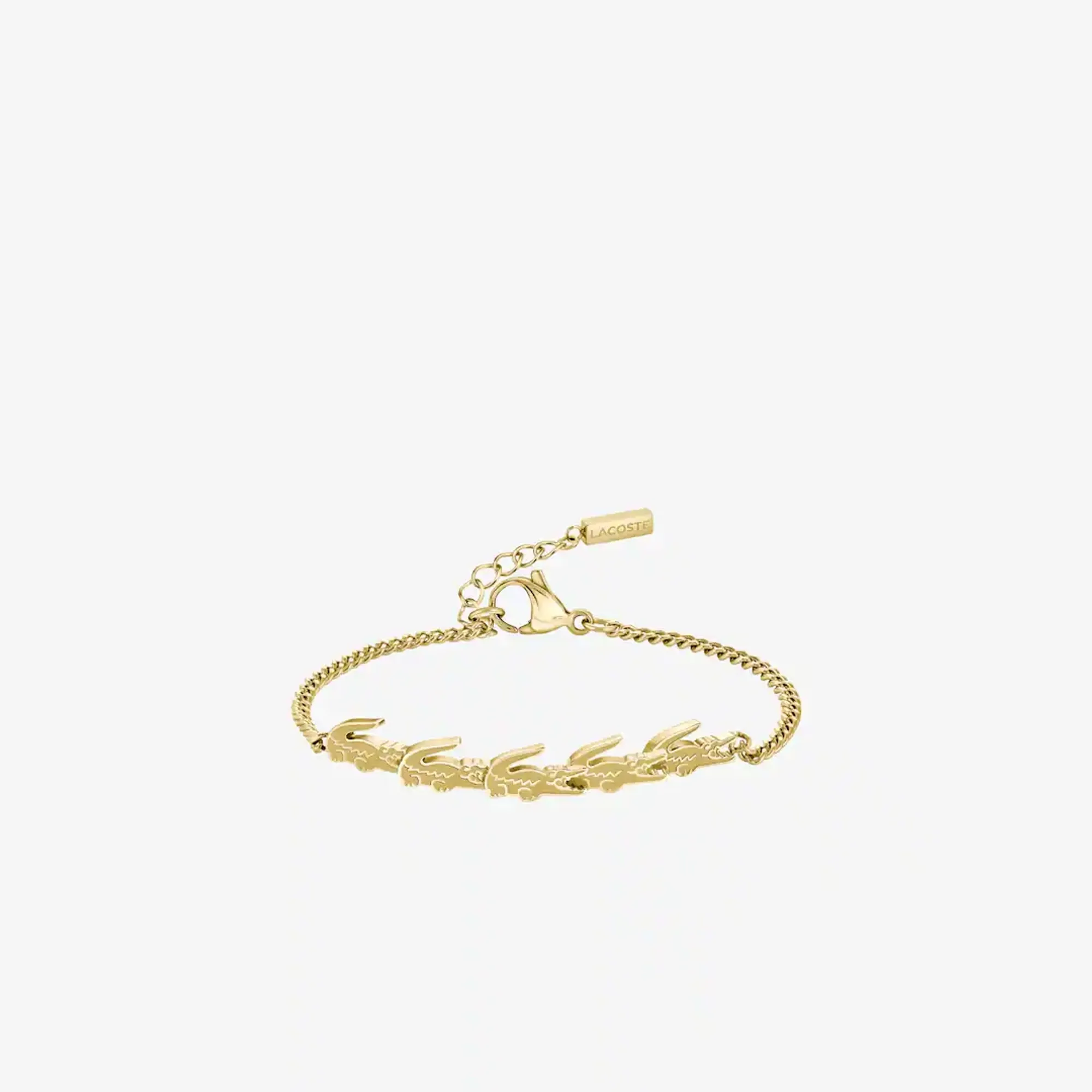 Lacoste Crocodile Multi Bracelet - Gold