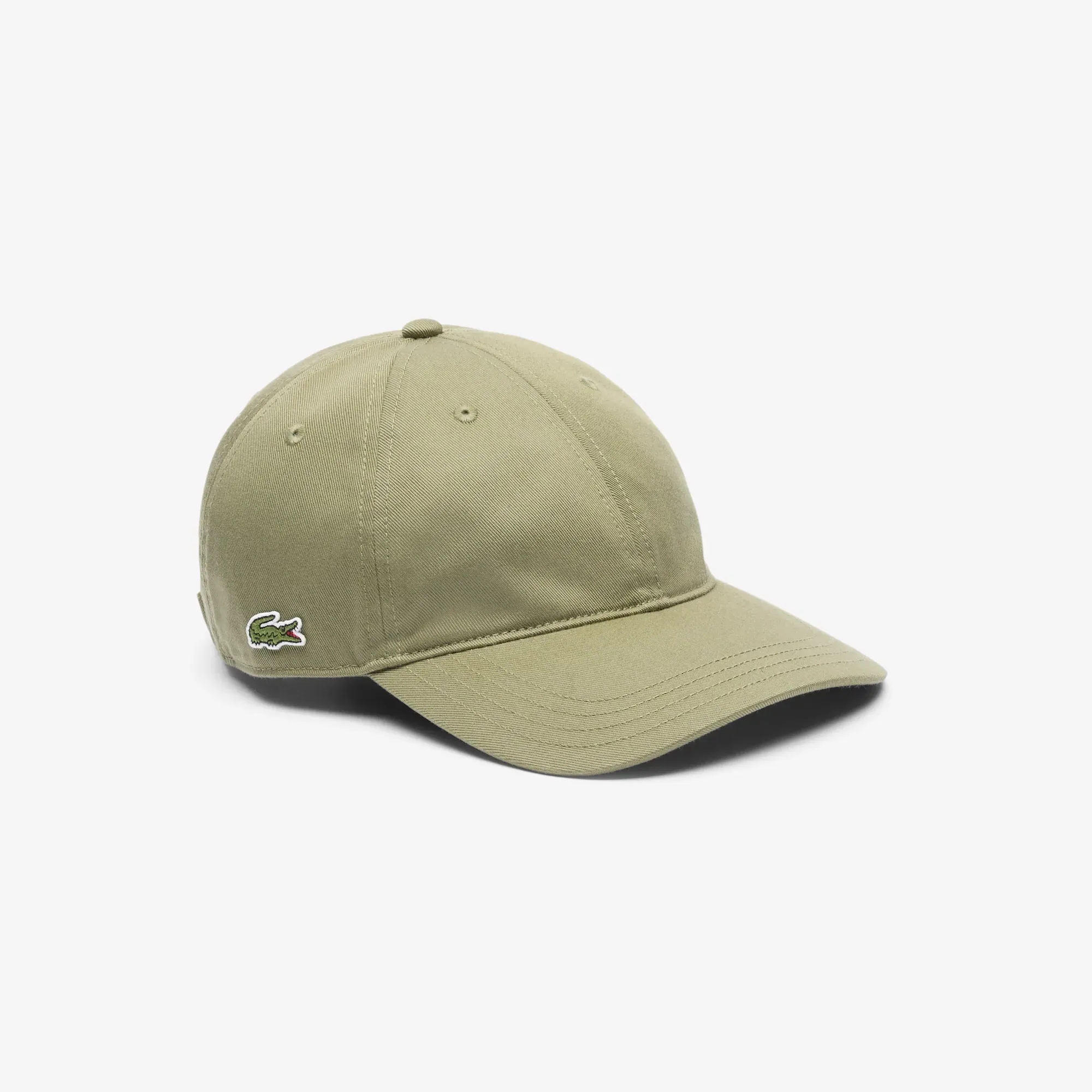 Lacoste Cotton Twill Cap - Khaki Green