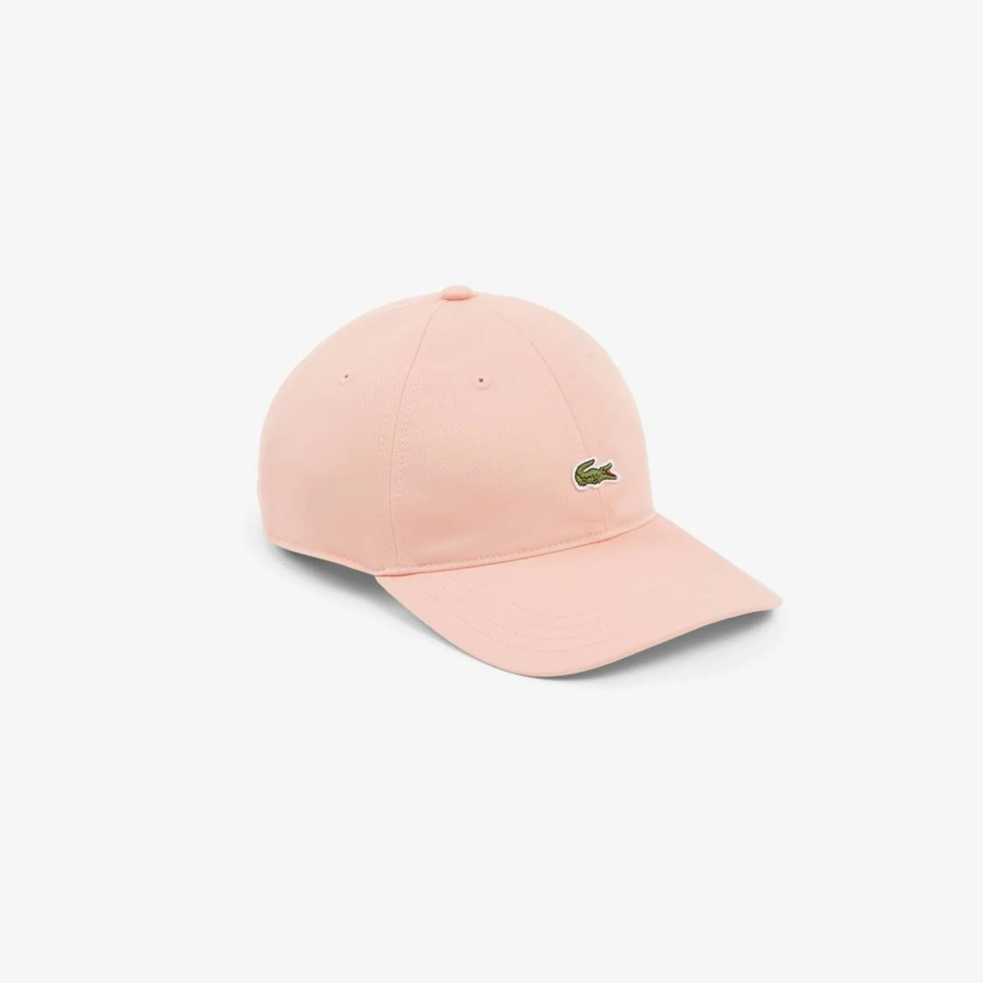 Lacoste Cotton Twill Cap - Coral Pink