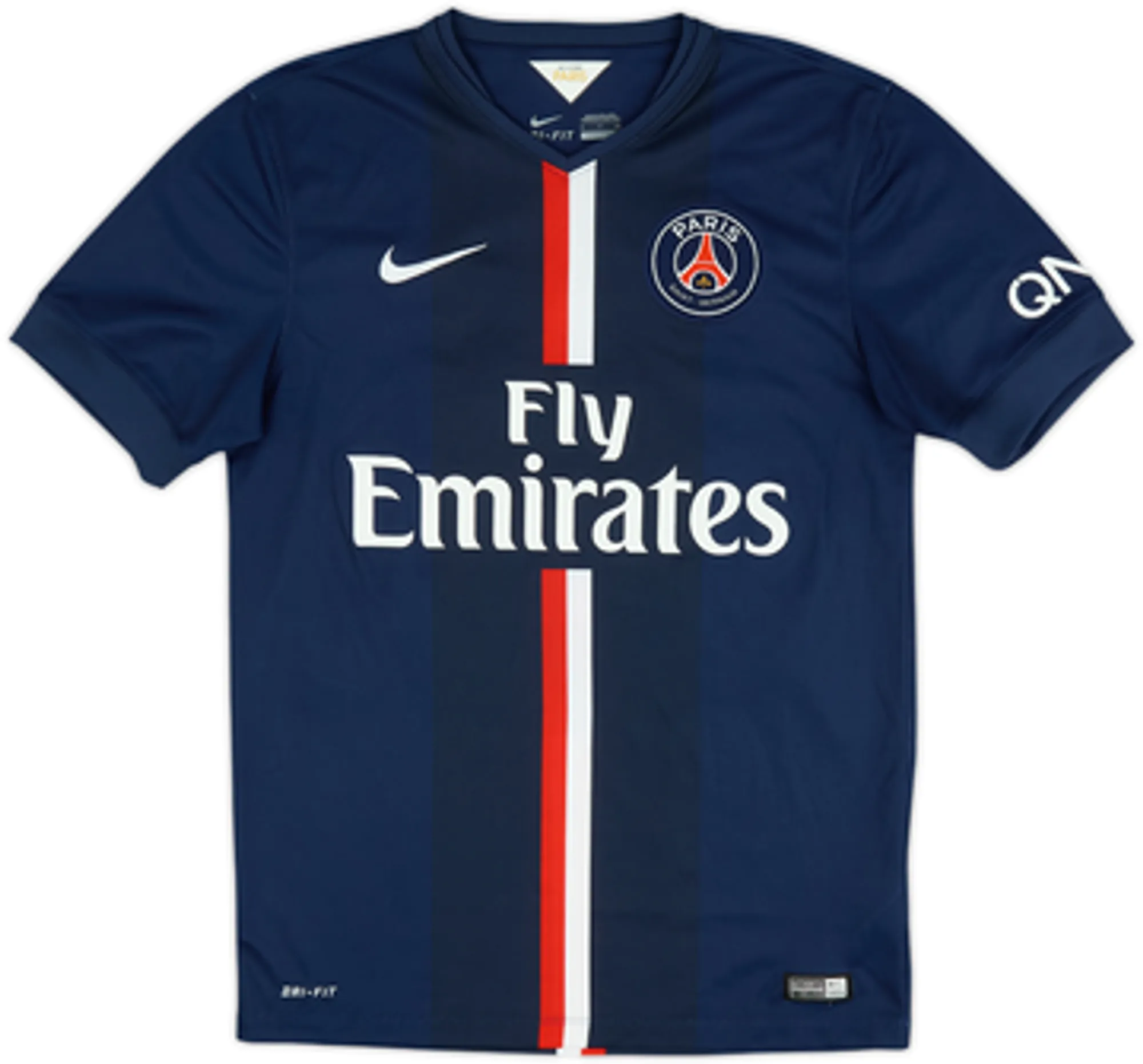 2014-15 Paris Saint-Germain Home Shirt David Luiz #32 - 8/10 - (S)