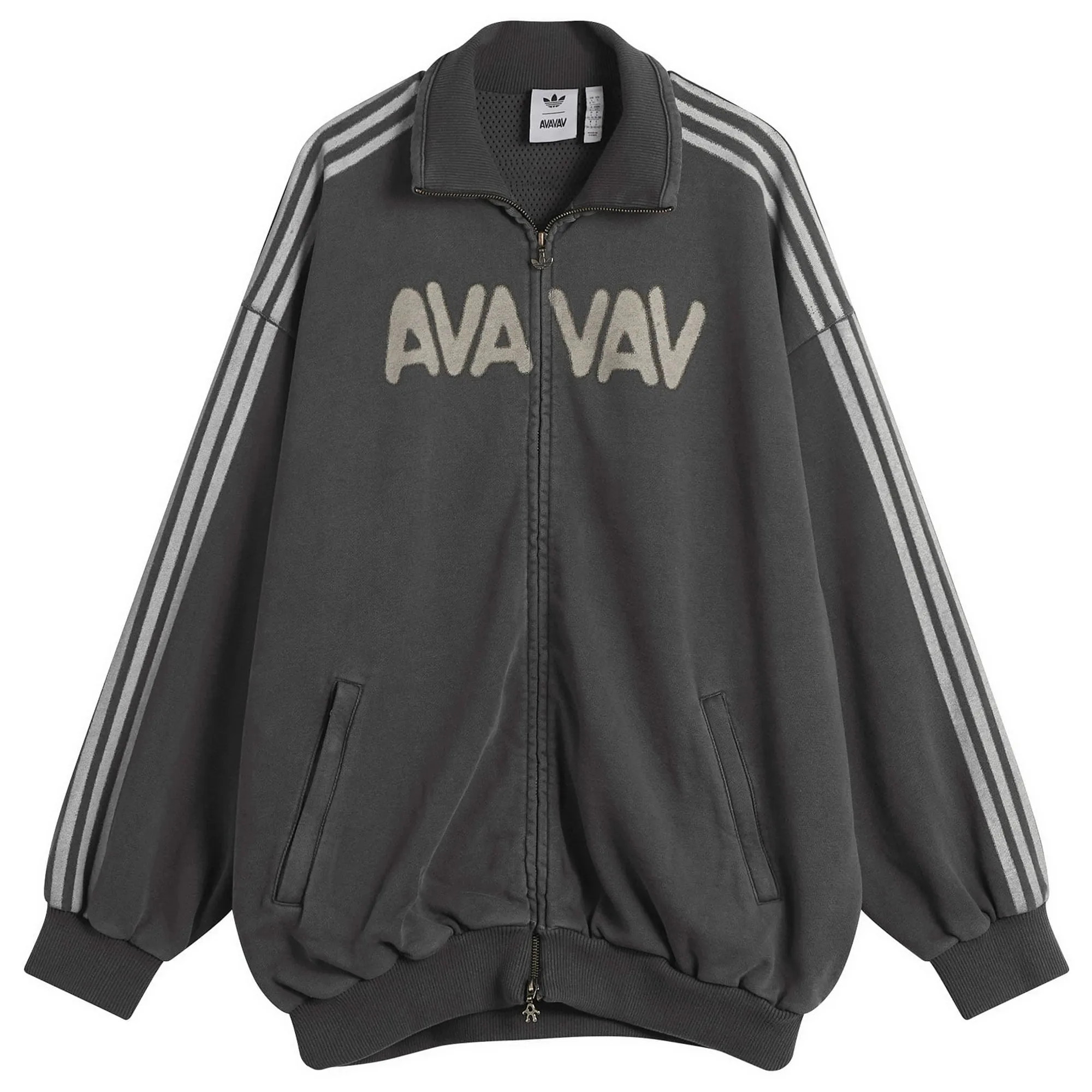 Adidas Women's by AVAVAV Terry Track Top Carbon