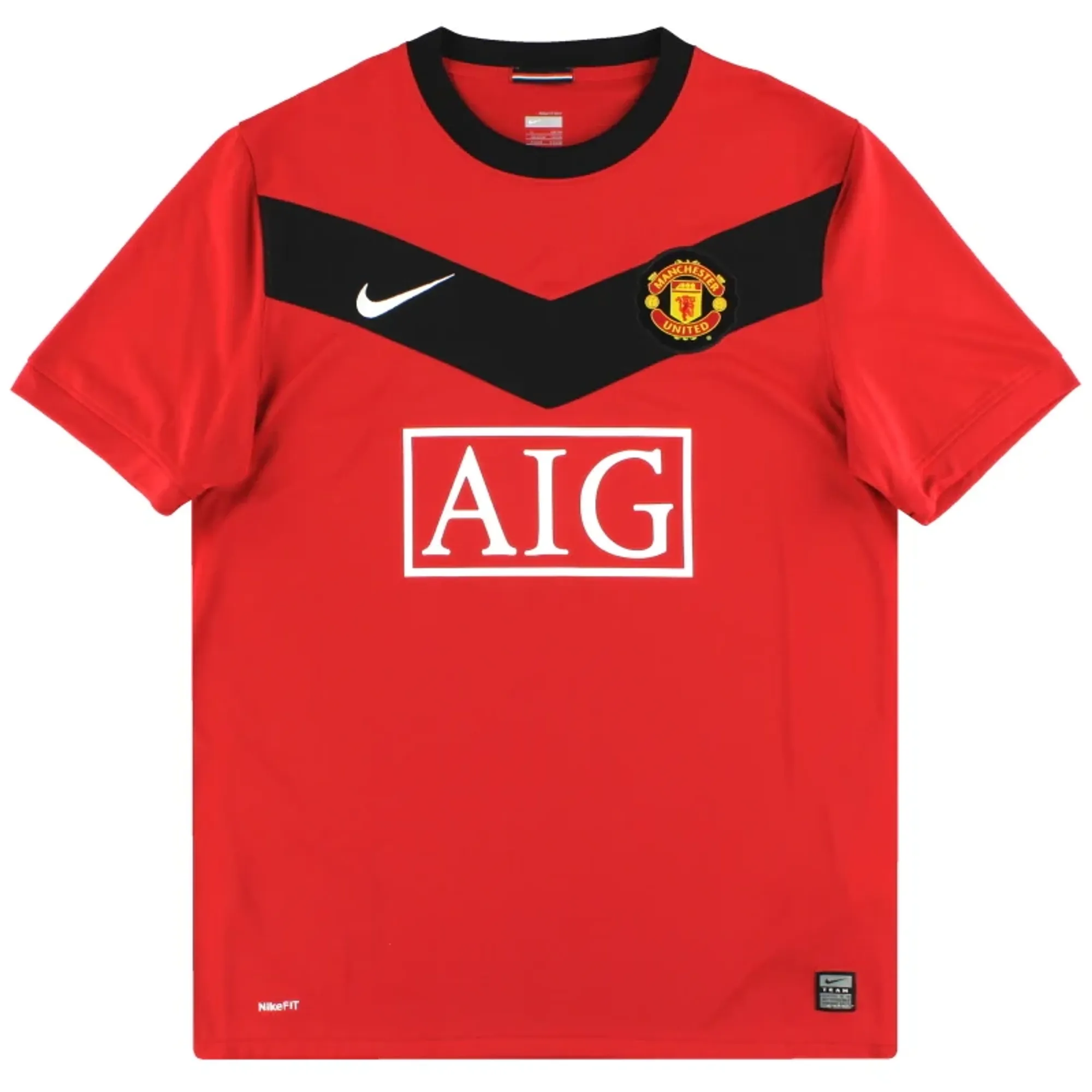 2009-10 Manchester United Nike Home Shirt S - Manchester United / Excellent 