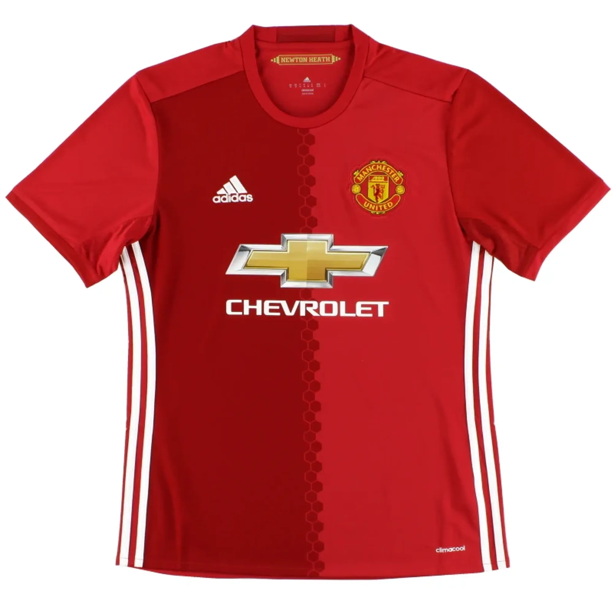 2016-17 Manchester United adidas Home Shirt M - Manchester United / Excellent 