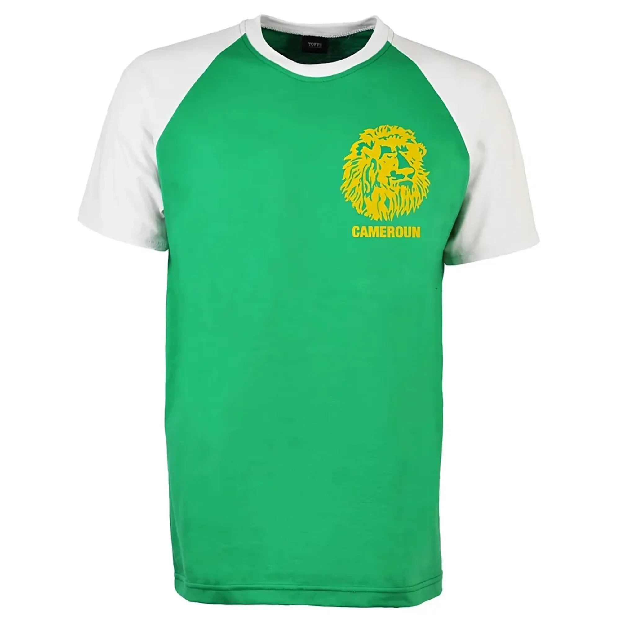 Cameroon Raglan Sleeve Green/White T-Shirt