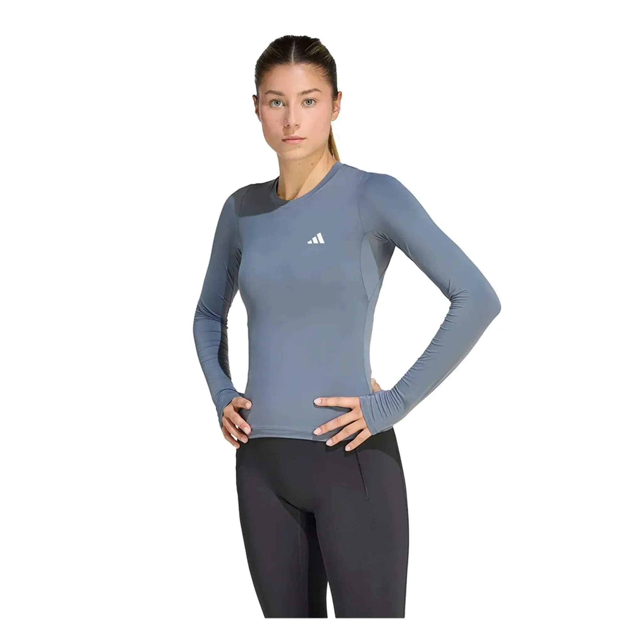 Adidas Power Essentials Workout Contour Long Sleeve T-shirt