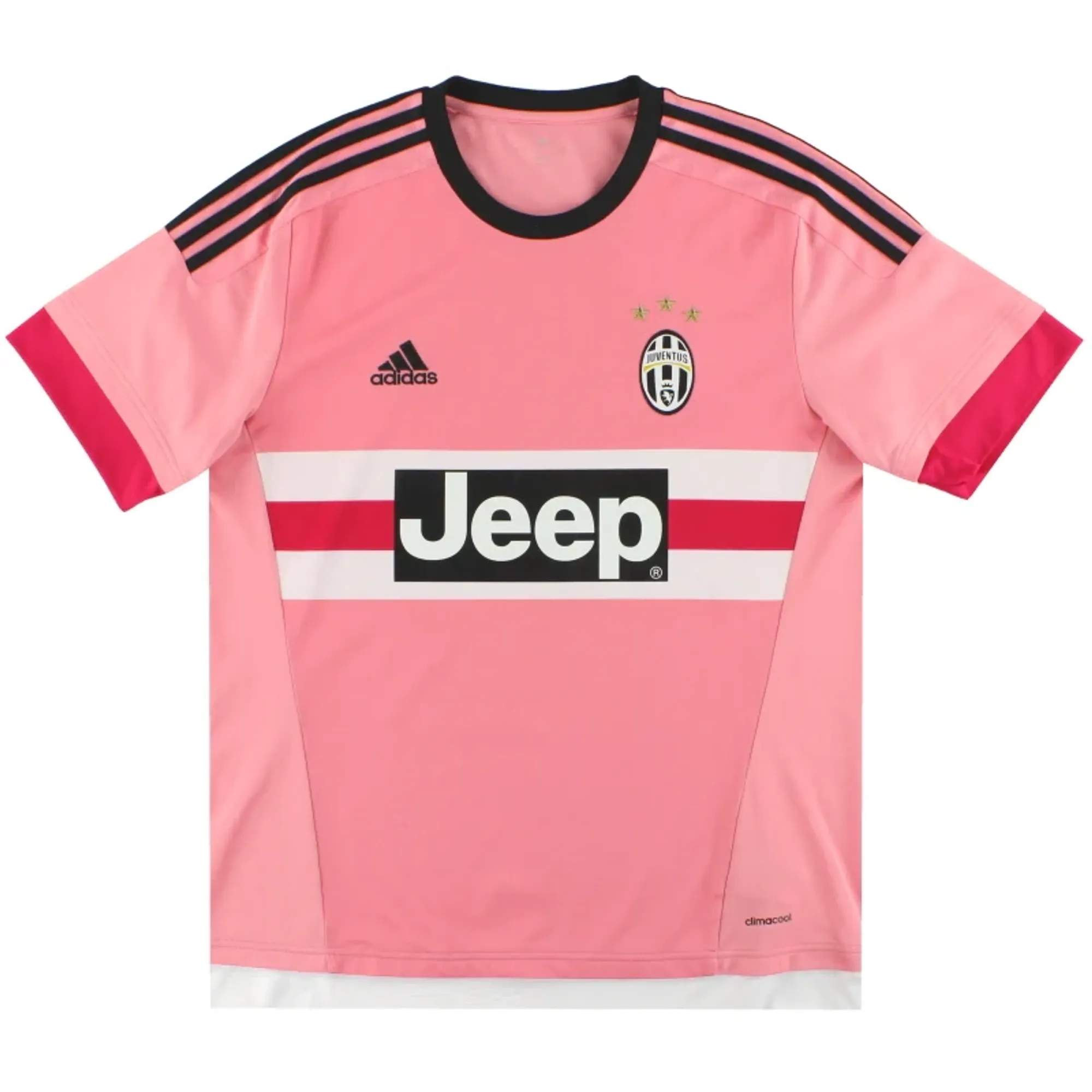 2015-16 Juventus adidas Away Shirt L - Juventus / Excellent