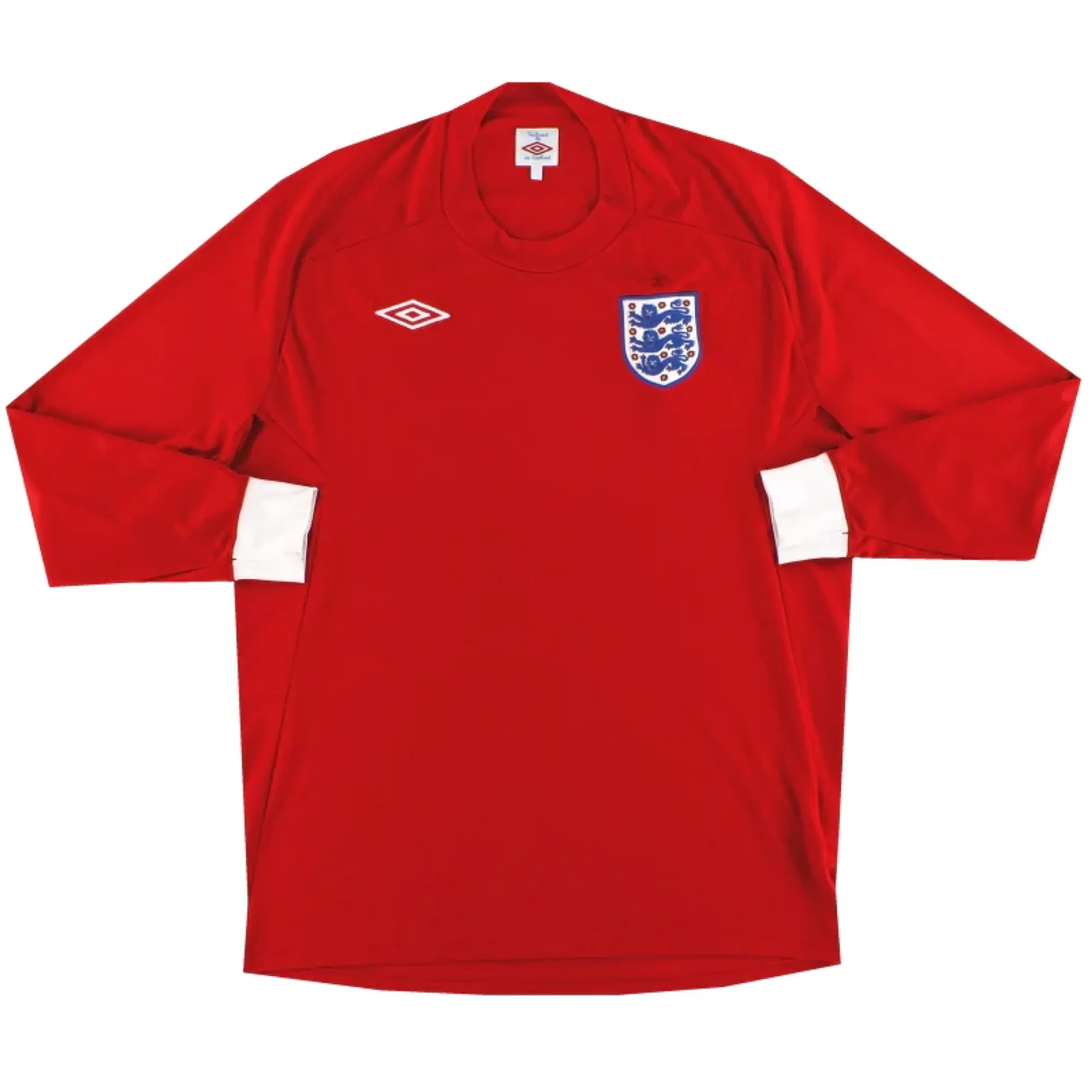 2010-11 England Umbro Away Shirt L/S M - England / Excellent 