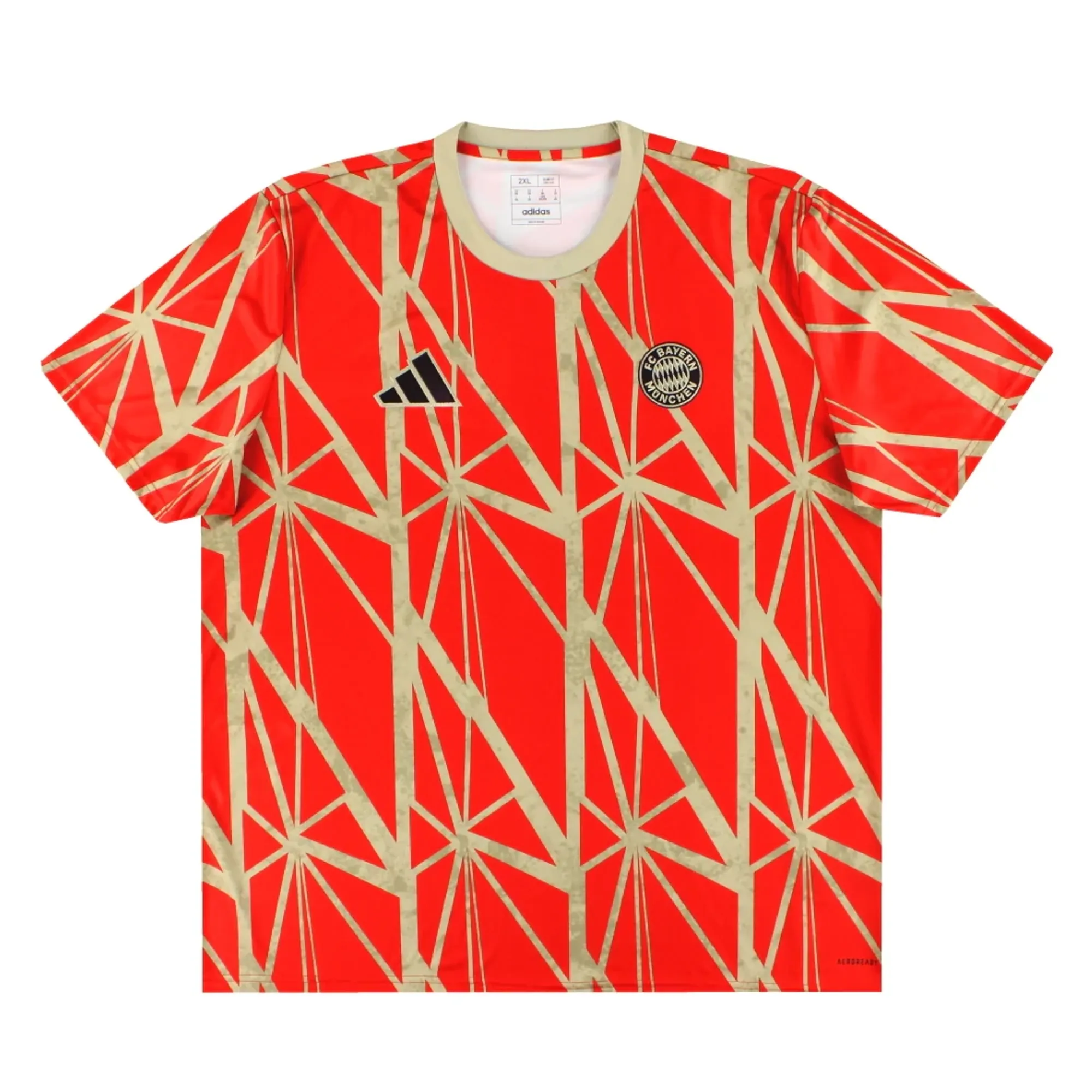 2024-25 Bayern Munich adidas Pre-Match Shirt XXL - Bayern Munich / Excellent 