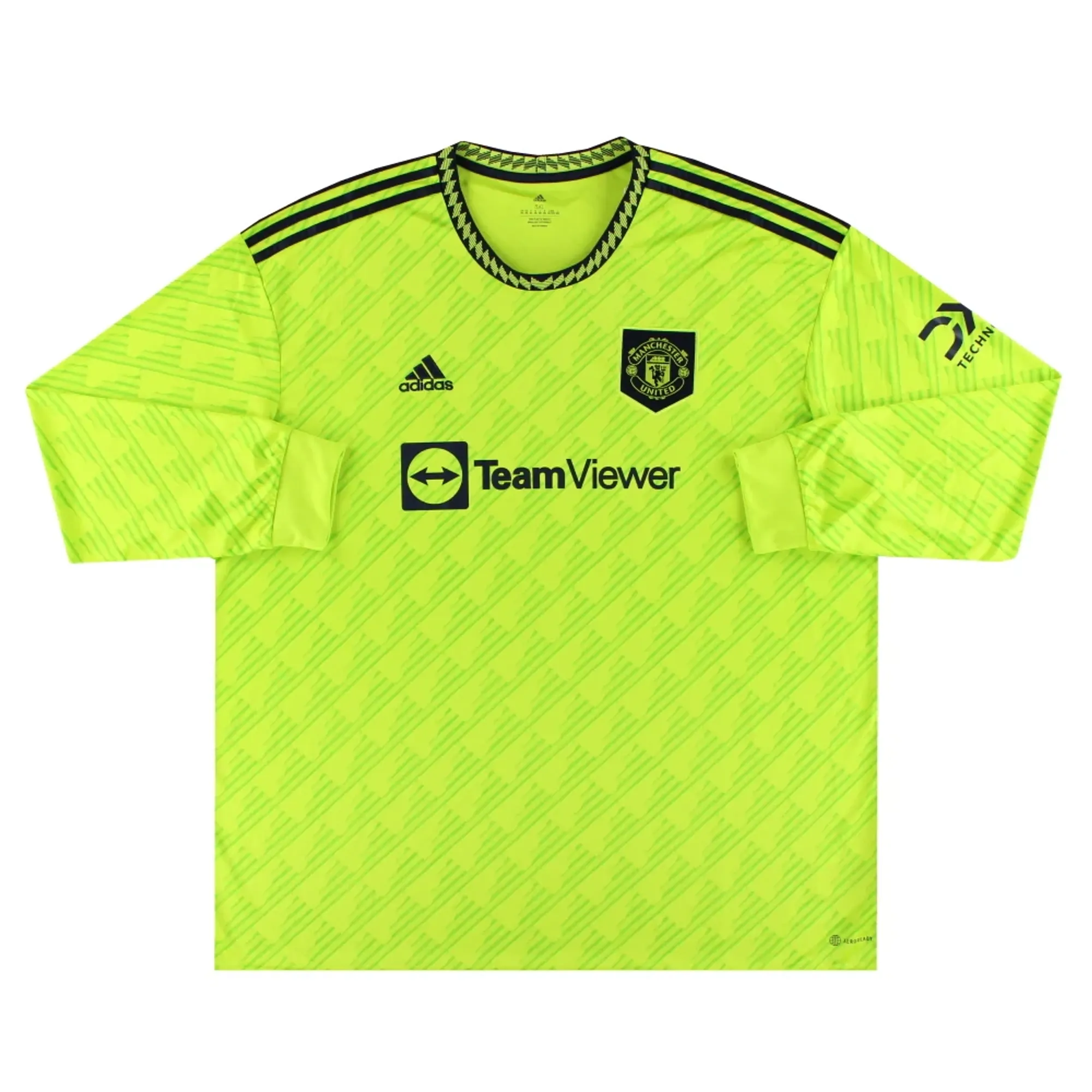 2022-23 Manchester United adidas Third Shirt L/S XXXL - Manchester United / Excellent 