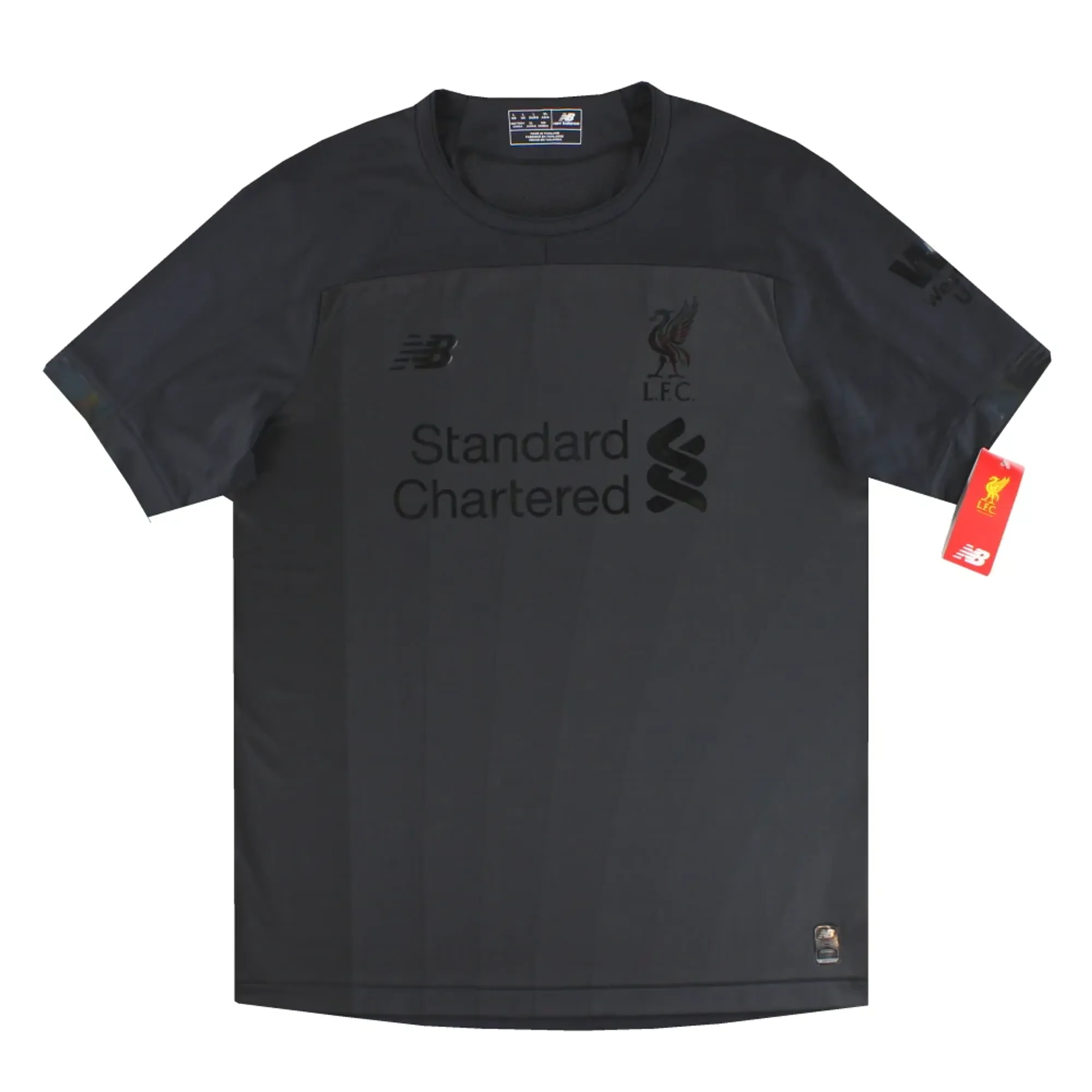 2019-20 Liverpool New Balance Blackout Shirt *w/tags* L - Liverpool / w/tags 