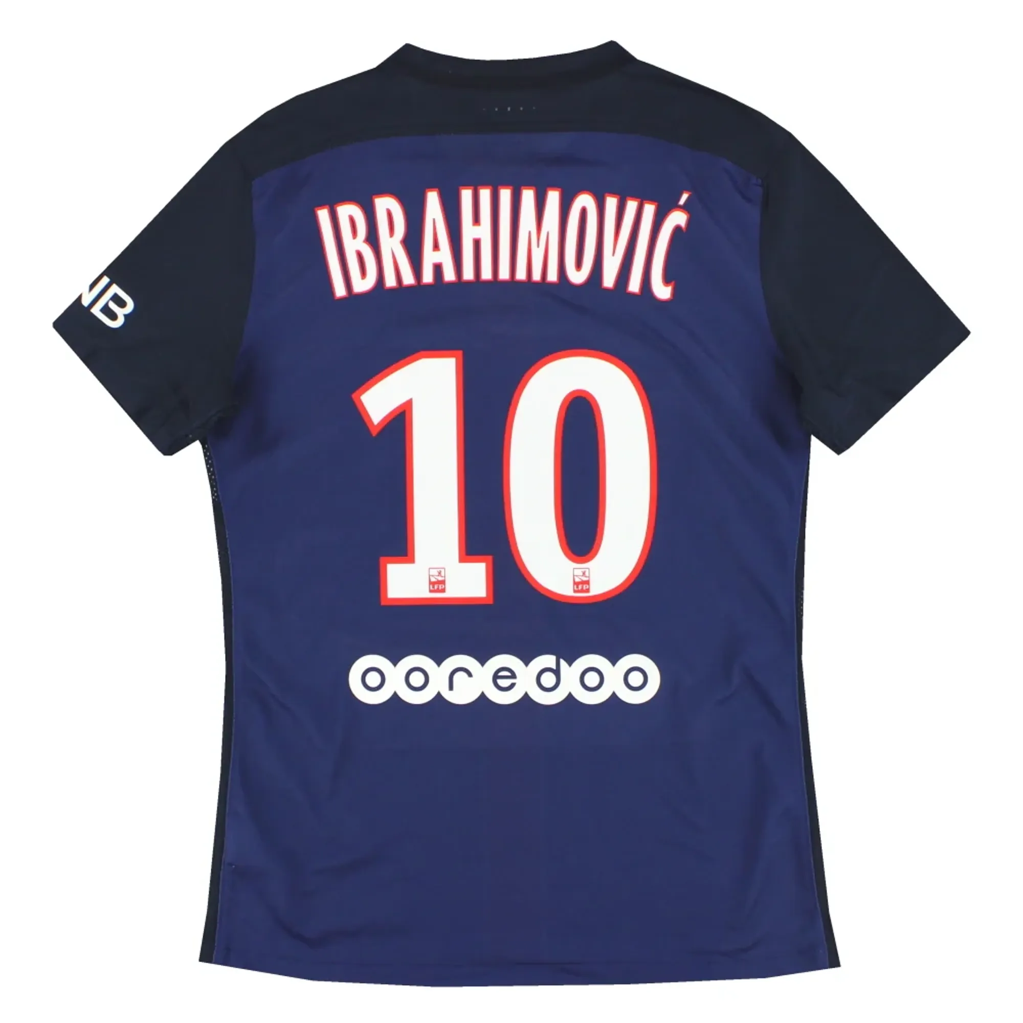 2015-16 Paris Saint-Germain Nike Authentic Home Shirt Ibrahimovic #10 M - Paris Saint-Germain / Excellent 