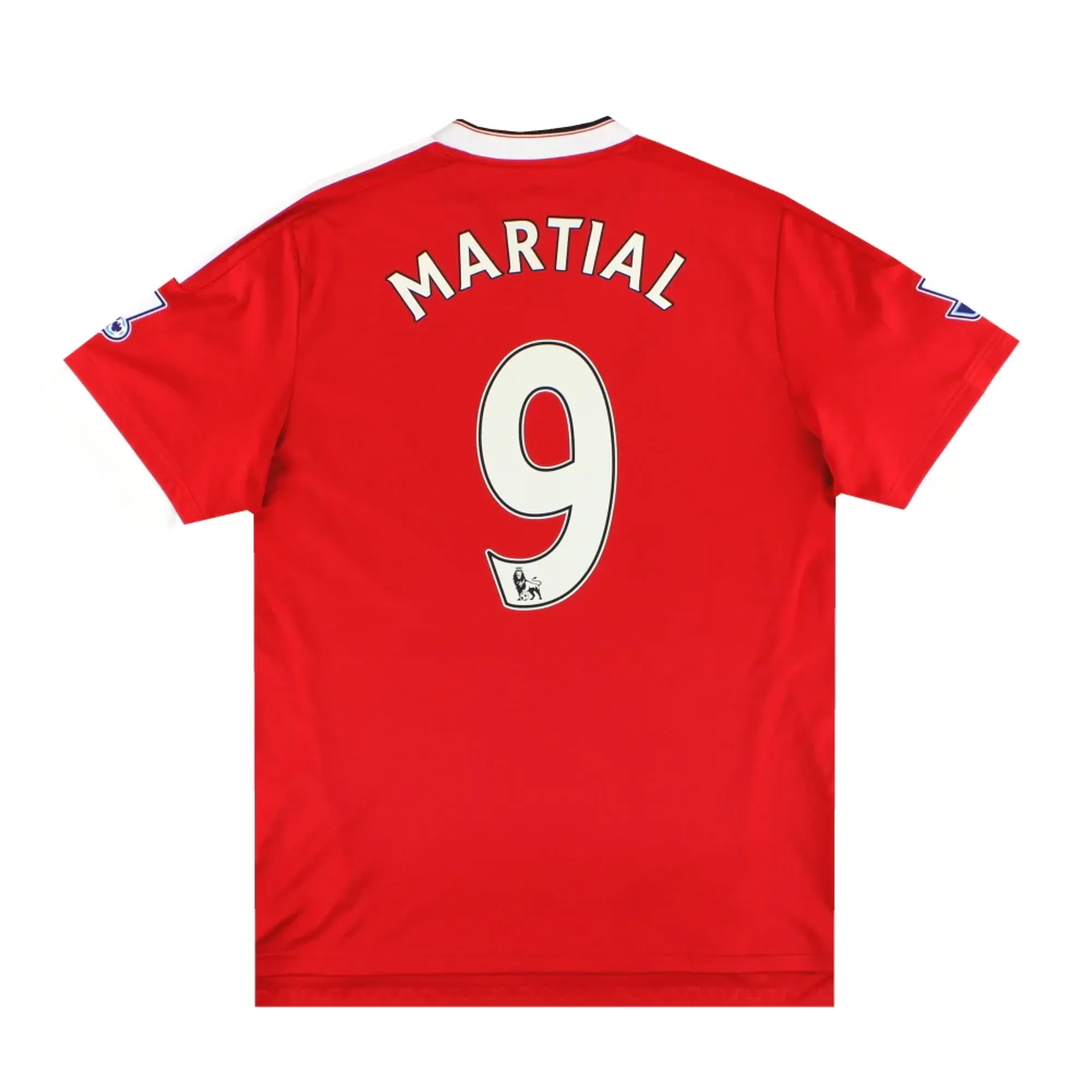 2015-16 Manchester United adidas 'Signed' Home Shirt Martial #9 L - Manchester United / Excellent 