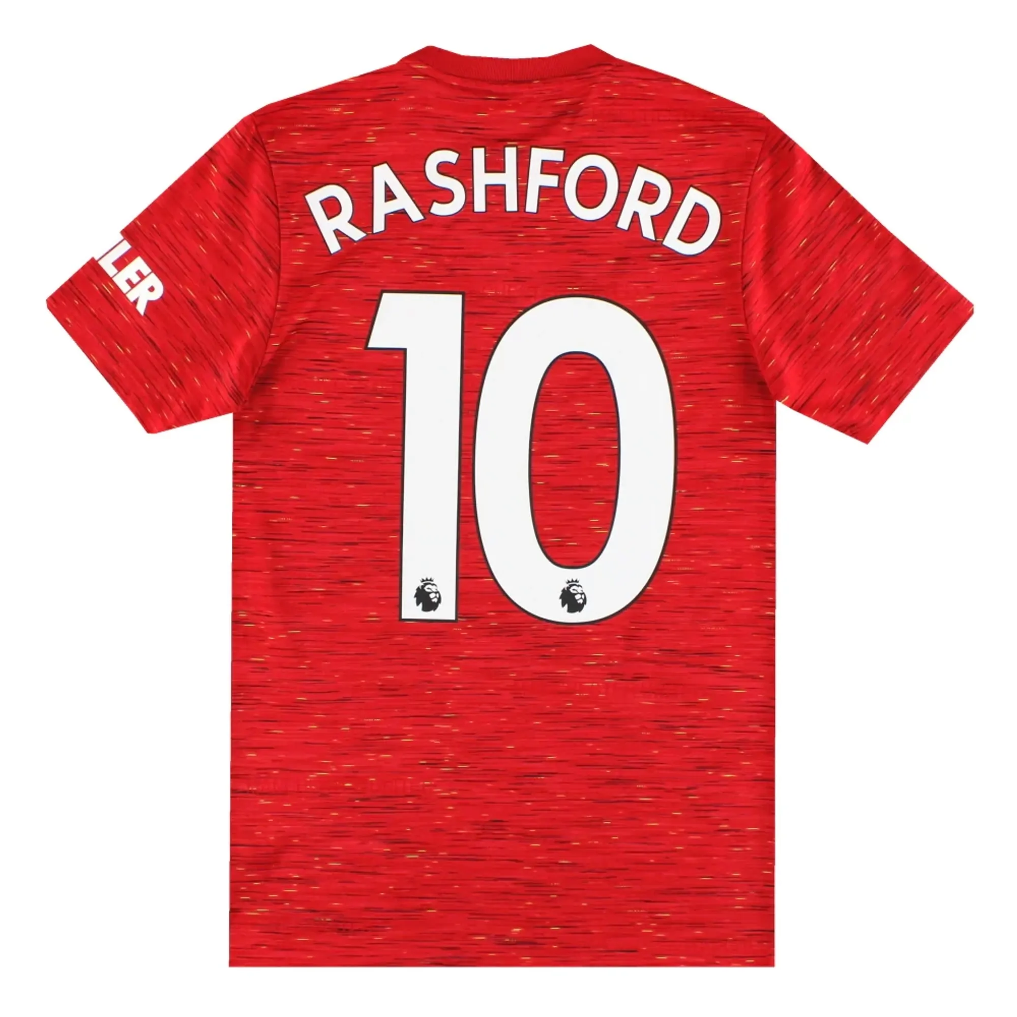 2020-21 Manchester United adidas Home Shirt Rashford #10 S - Manchester United / Excellent 