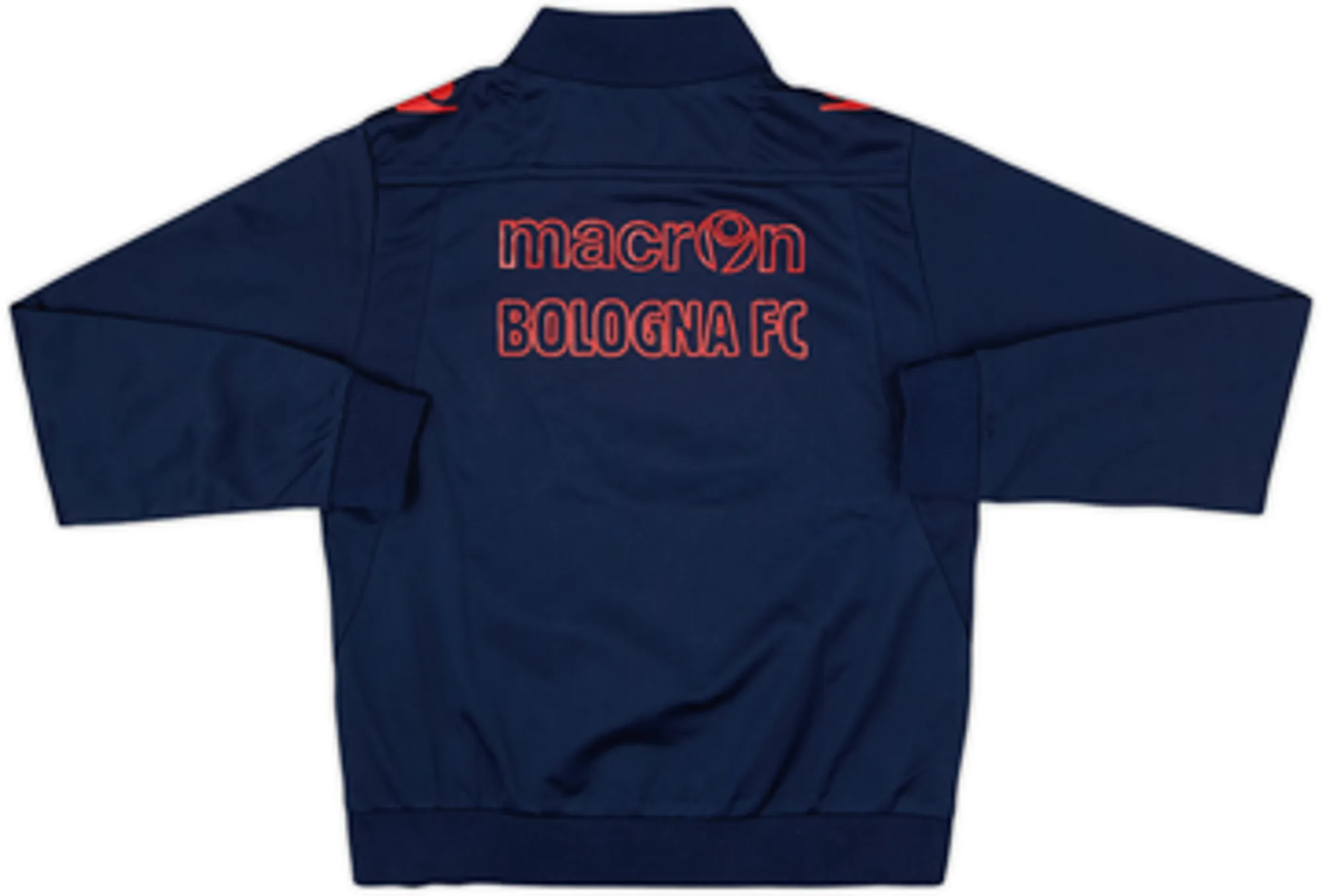 2016-17 Bologna Macron 1/4 Zip Drill Top - 8/10 - (M.Boys)