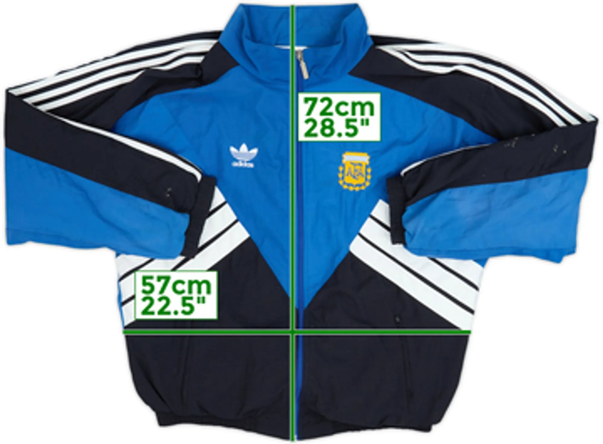 1994-96 Argentina adidas Track Jacket - 8/10 - (XL)