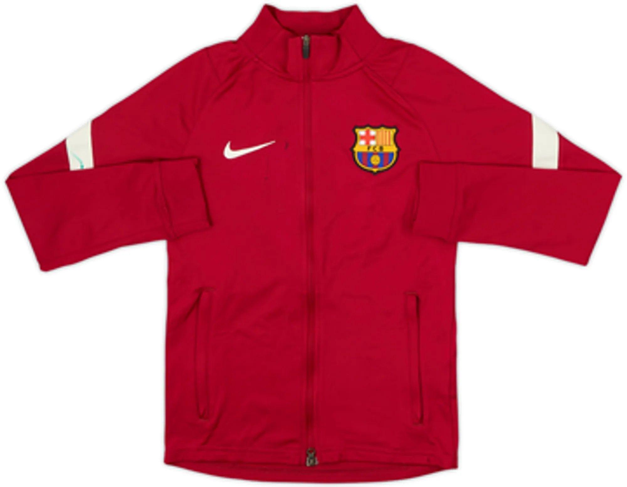 2021-22 Barcelona Nike Tracksuit - 5/10 - (S.Boys)