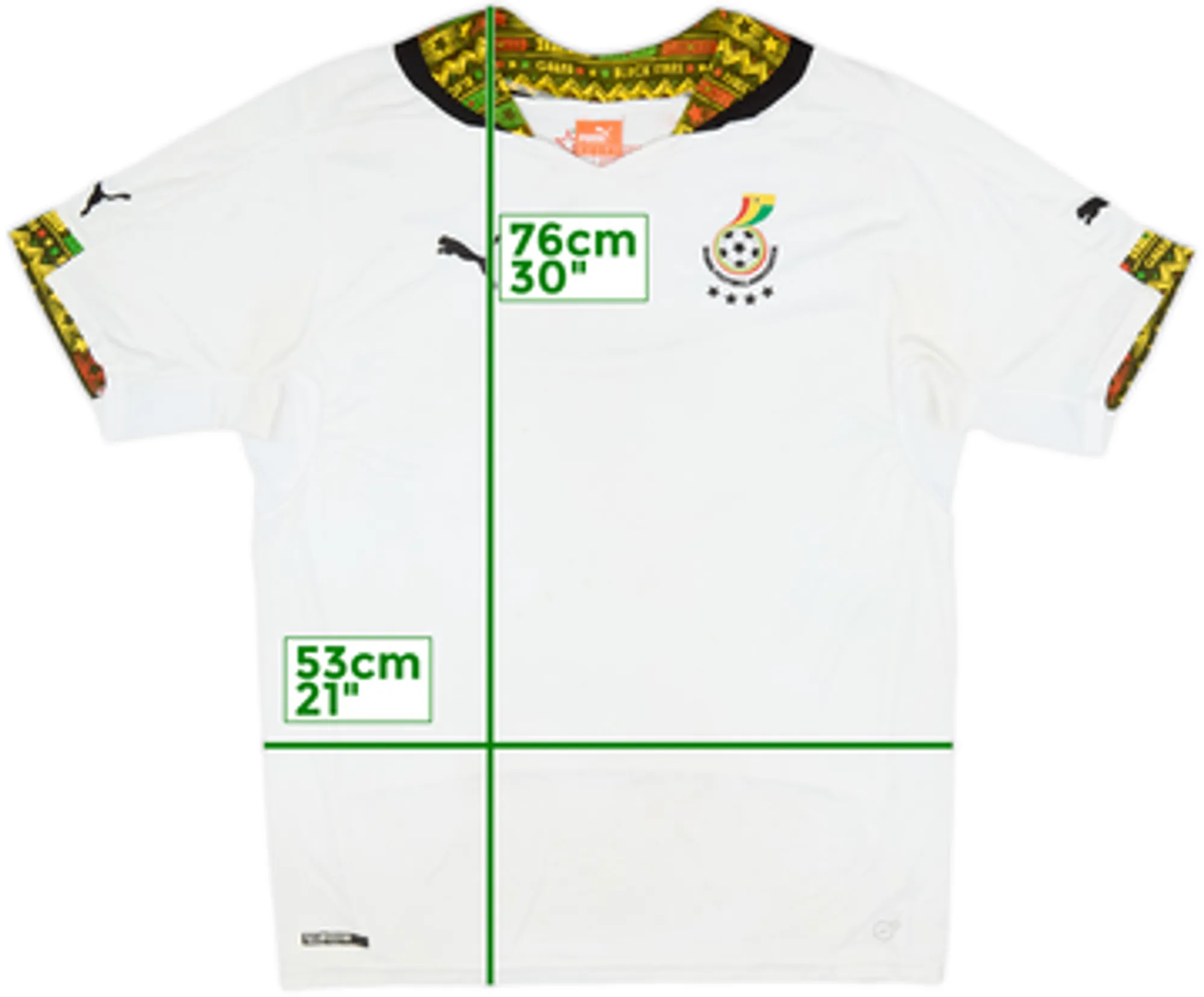 2014-15 Ghana Home Shirt - 5/10 - (XL)