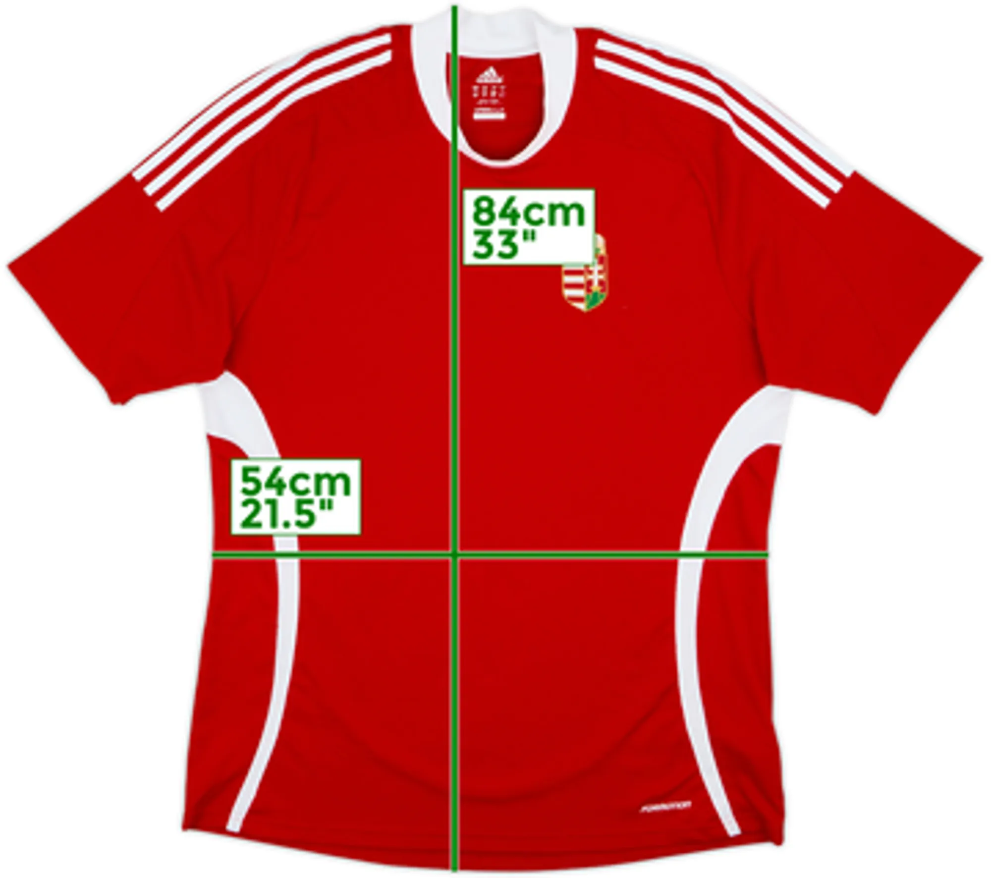 2010-12 Hungary Player Issue Home Shirt - 8/10 - (XL)