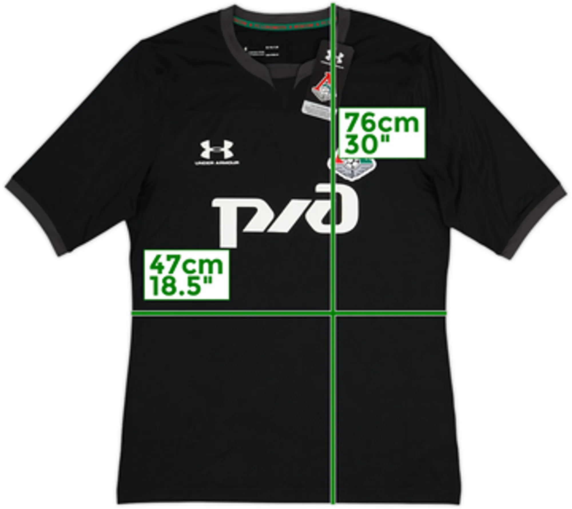 2019-20 Lokomotiv Moscow GK S/S Shirt (L)