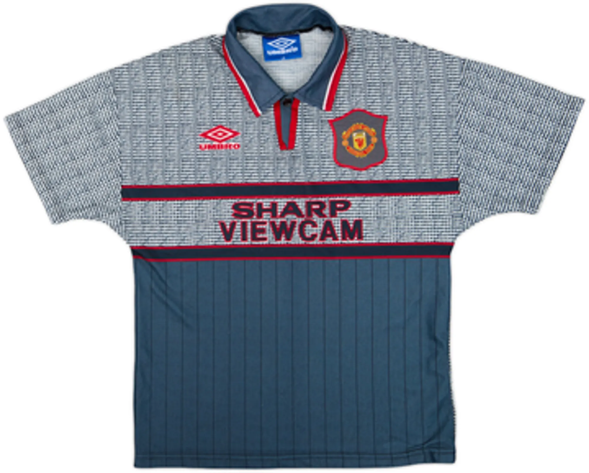 1995-96 Manchester United Away Shirt & Shorts - 9/10 - (L.Boys)