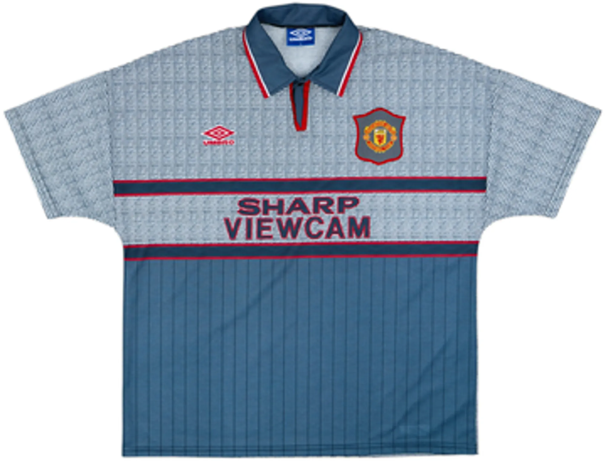 1995-96 Manchester United Away Shirt Beckham #24 - 10/10 - (L)