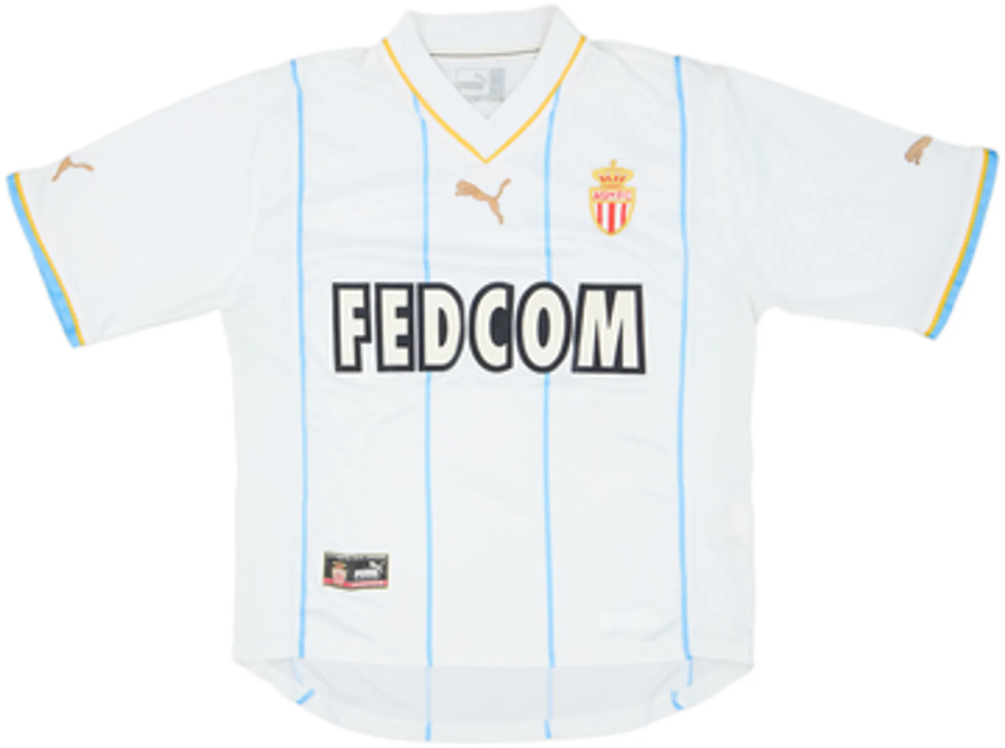 2002-03 Monaco Away Shirt & Shorts - 4/10 - (S)