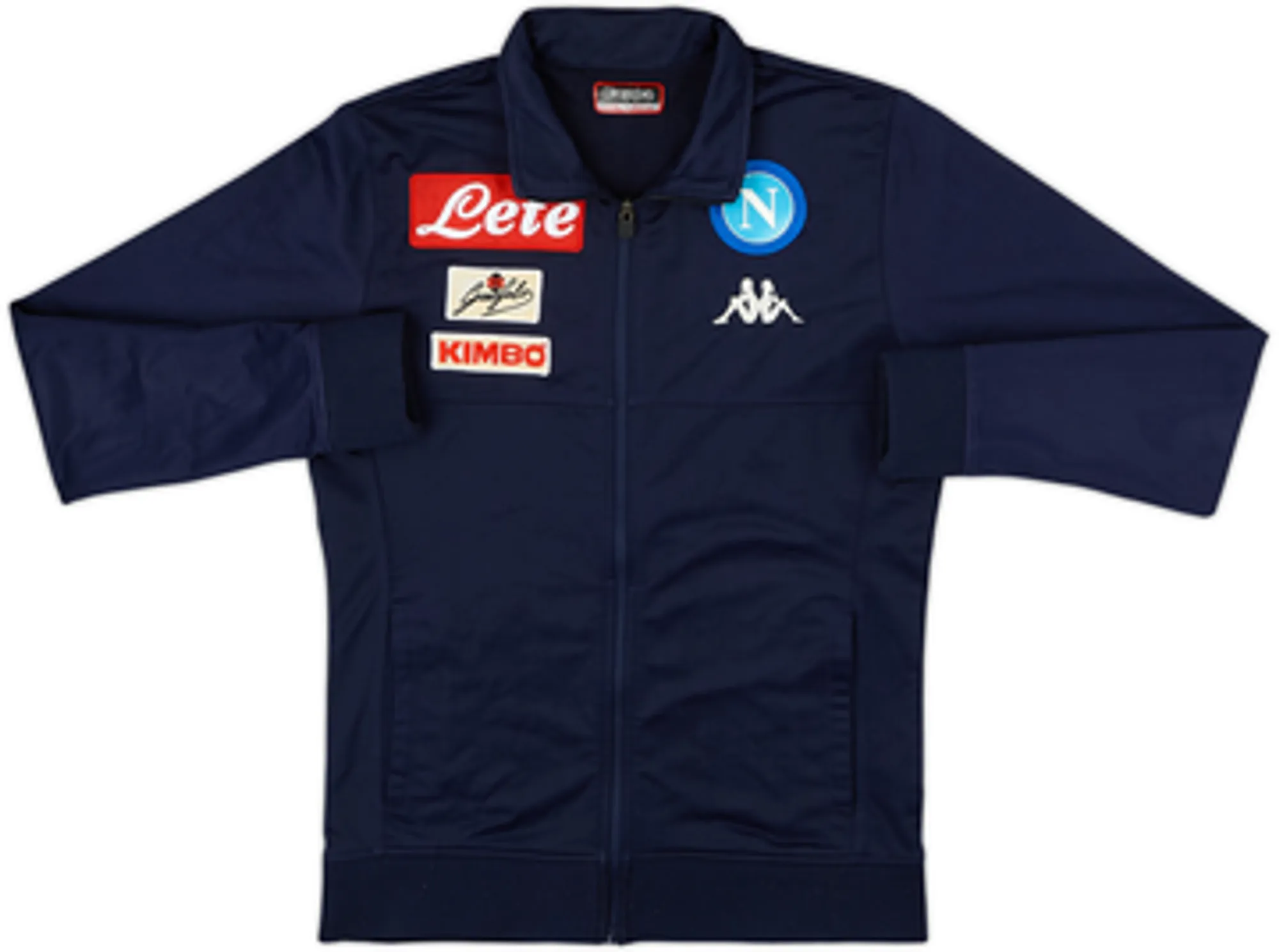 2017-18 Napoli Kappa Tracksuit - 5/10 - (L.Boys)