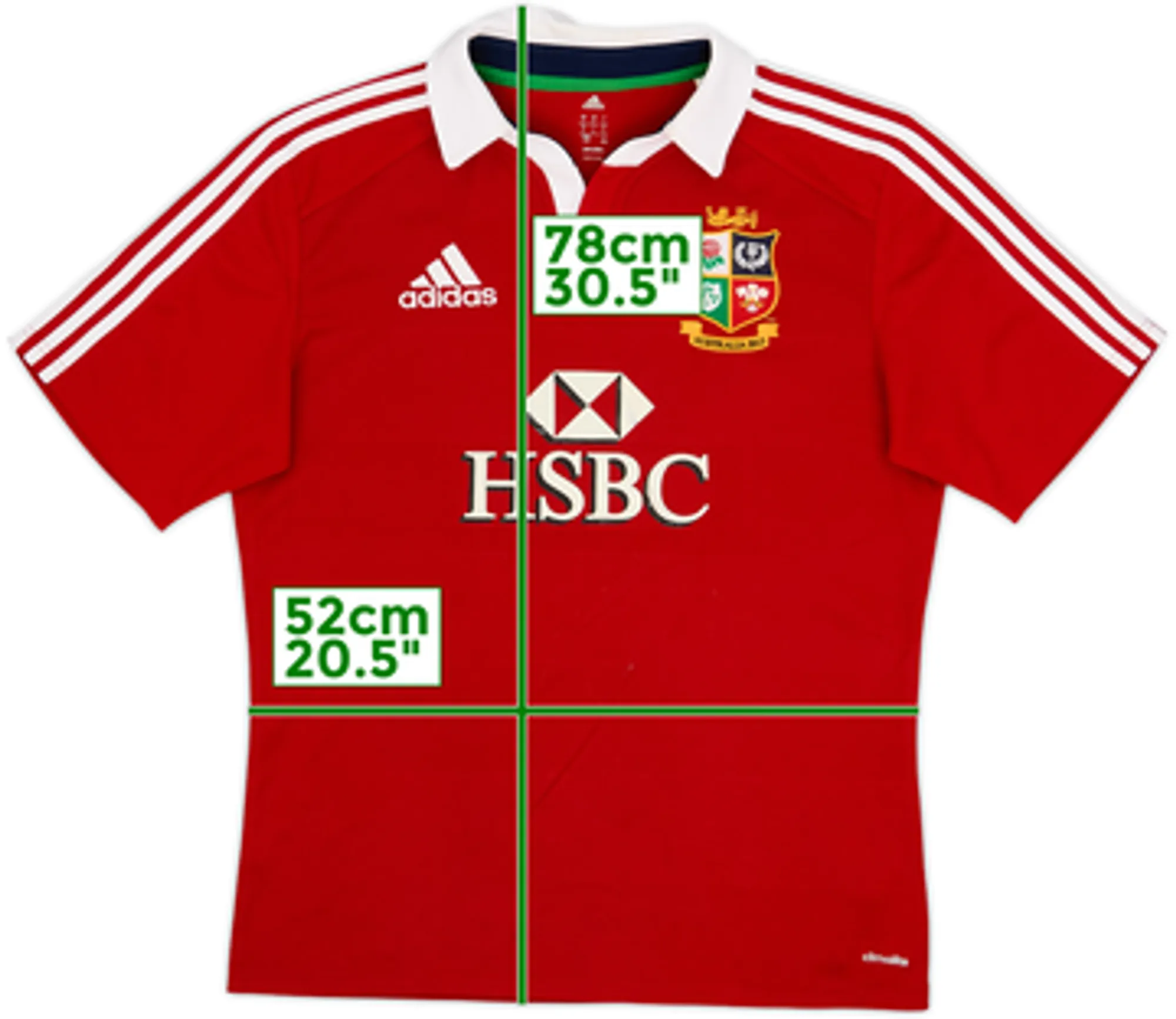 2013 British & Irish Lions 'Australia Tour' Home Shirt - 5/10 - (L)