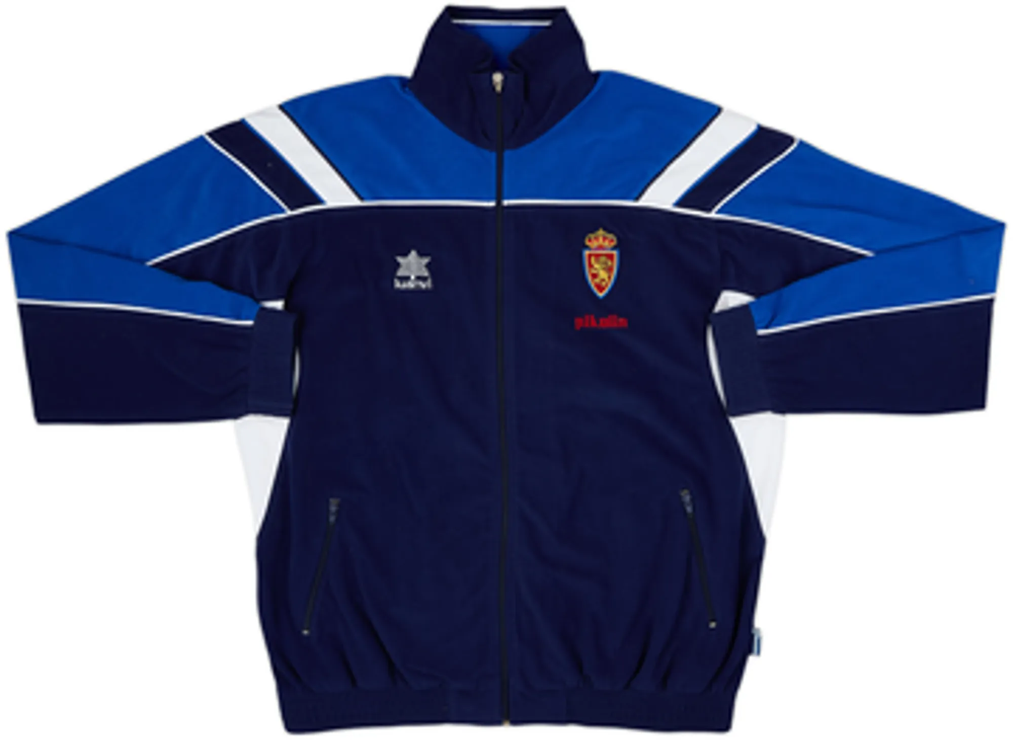 1999-01 Real Zaragoza Luanvi Track Jacket - 6/10 - (XXL)
