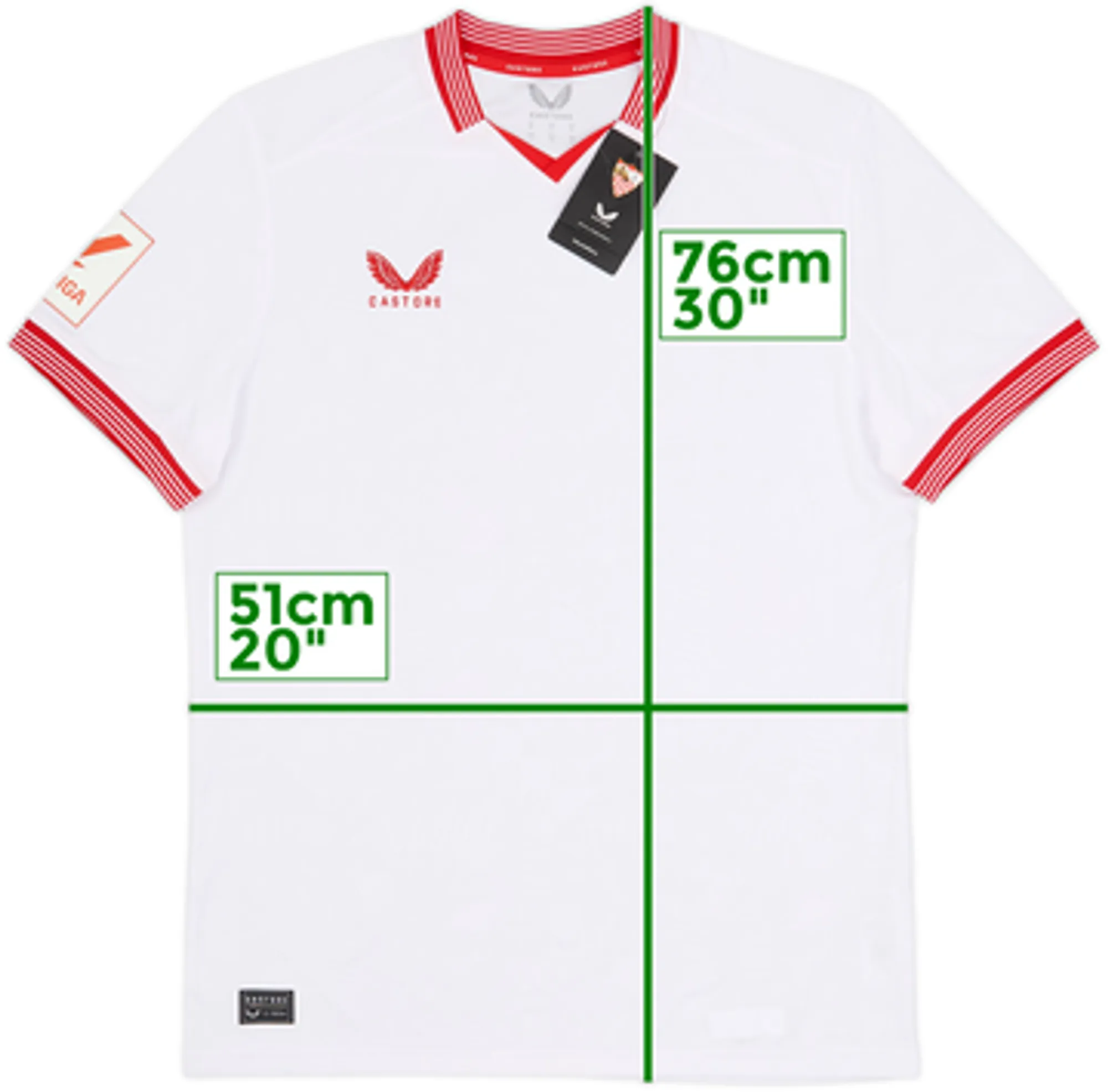 2023-24 Sevilla Home Shirt (M)