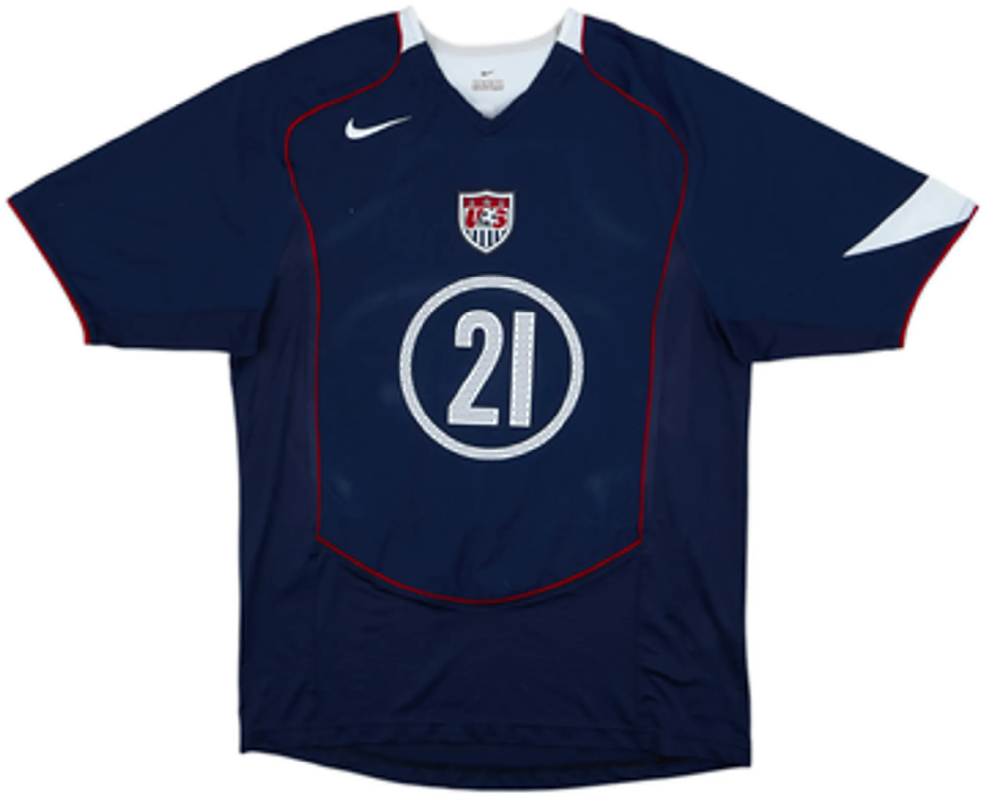 2004-06 USA Away Shirt Donovan #21 - 6/10 - (S)