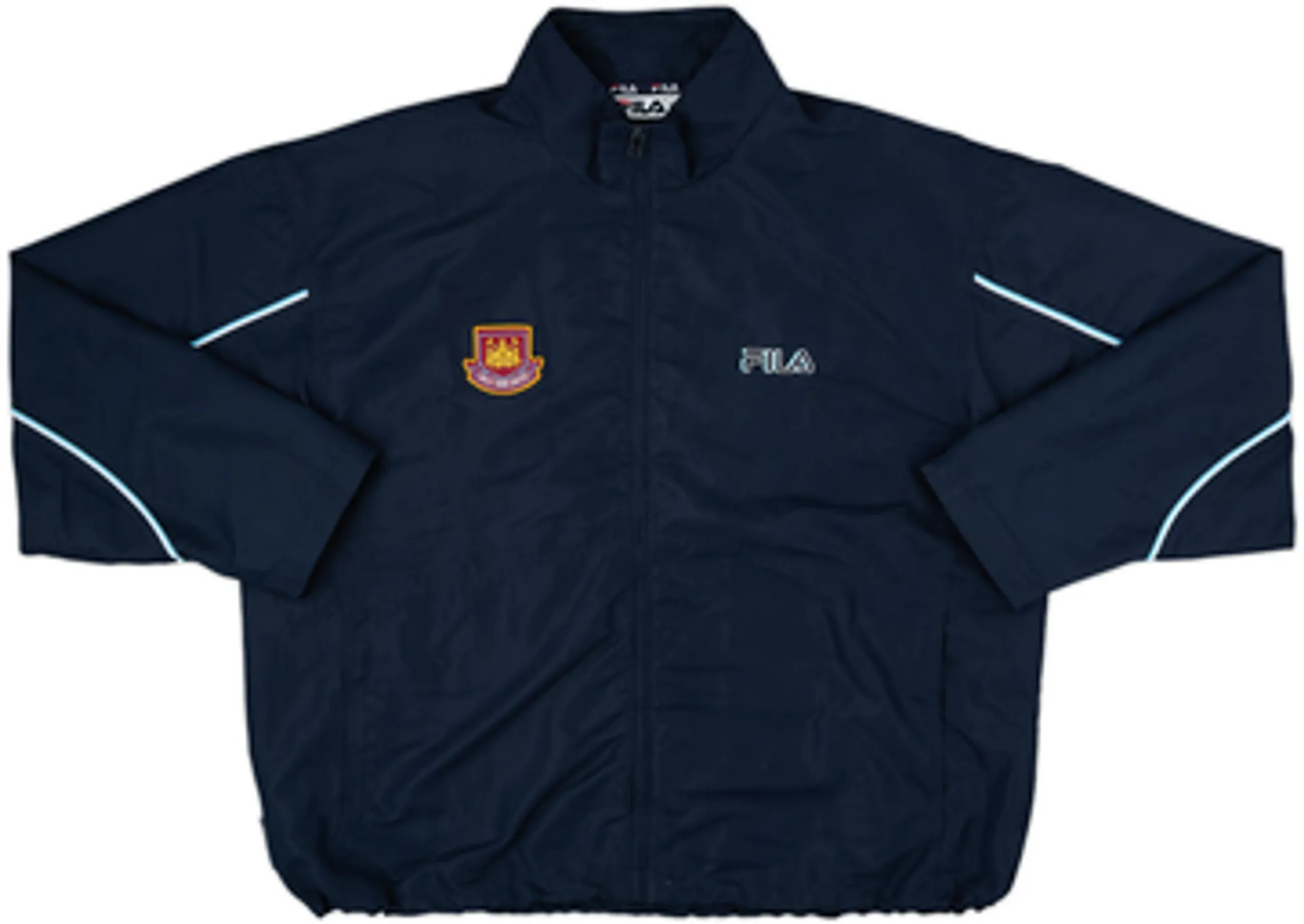 1999-01 West Ham Fila Track Jacket - 6/10 - (XL)