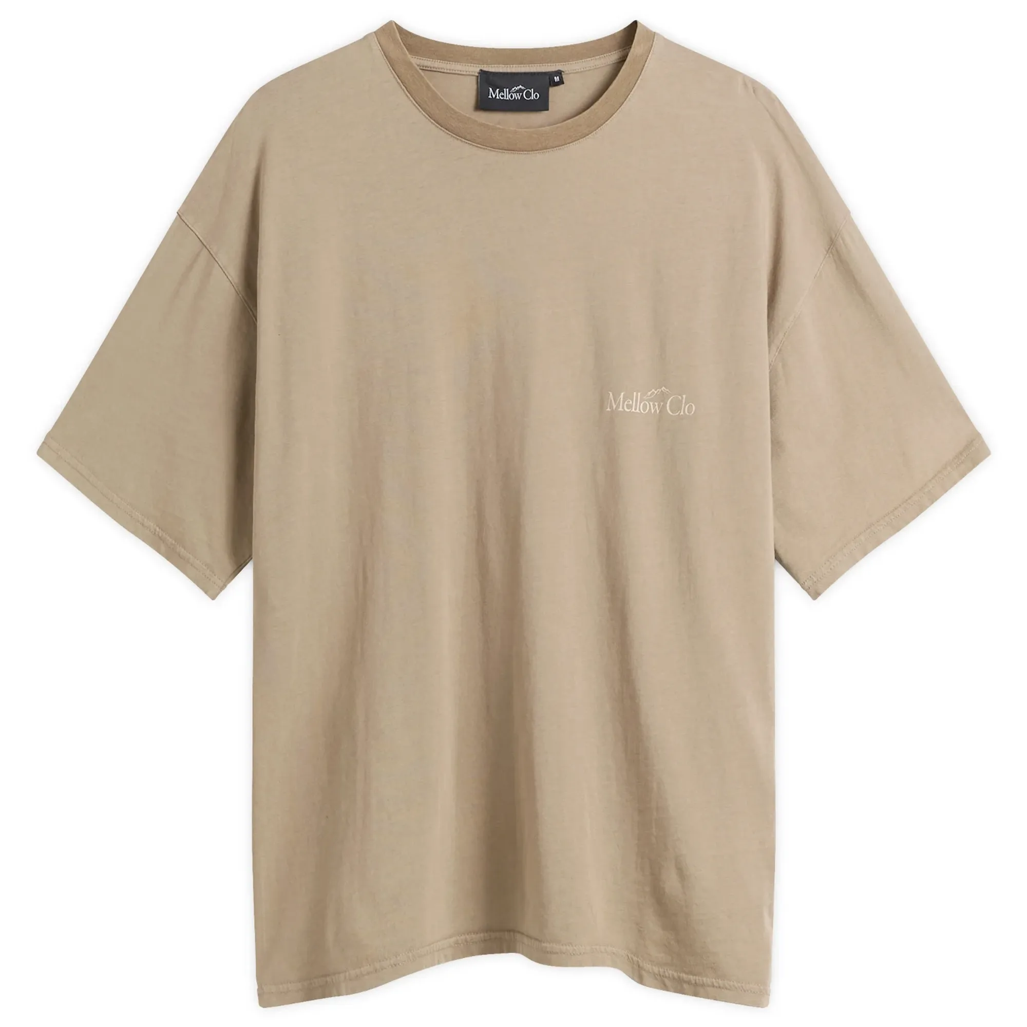 Mellow Clo Men's Everyday T-Shirt Washed Brown