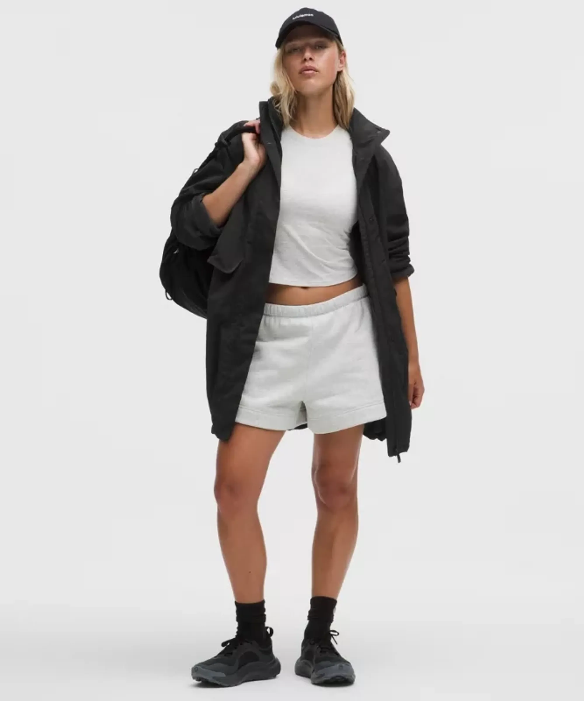 lululemon – Women's Always Effortless Long Jacket Evolve – Color Black – Size Large