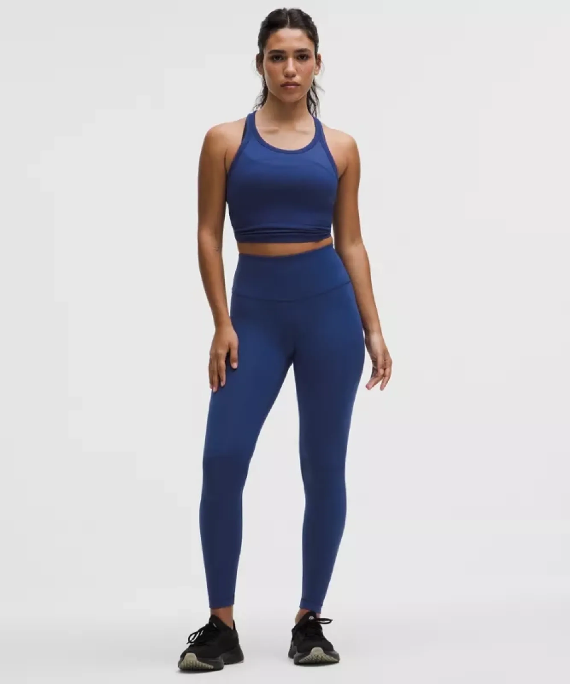 lululemon – Women's Wunder Train Contour Fit High-Rise Tight Leggings – 28" – Color Blue – Size 0