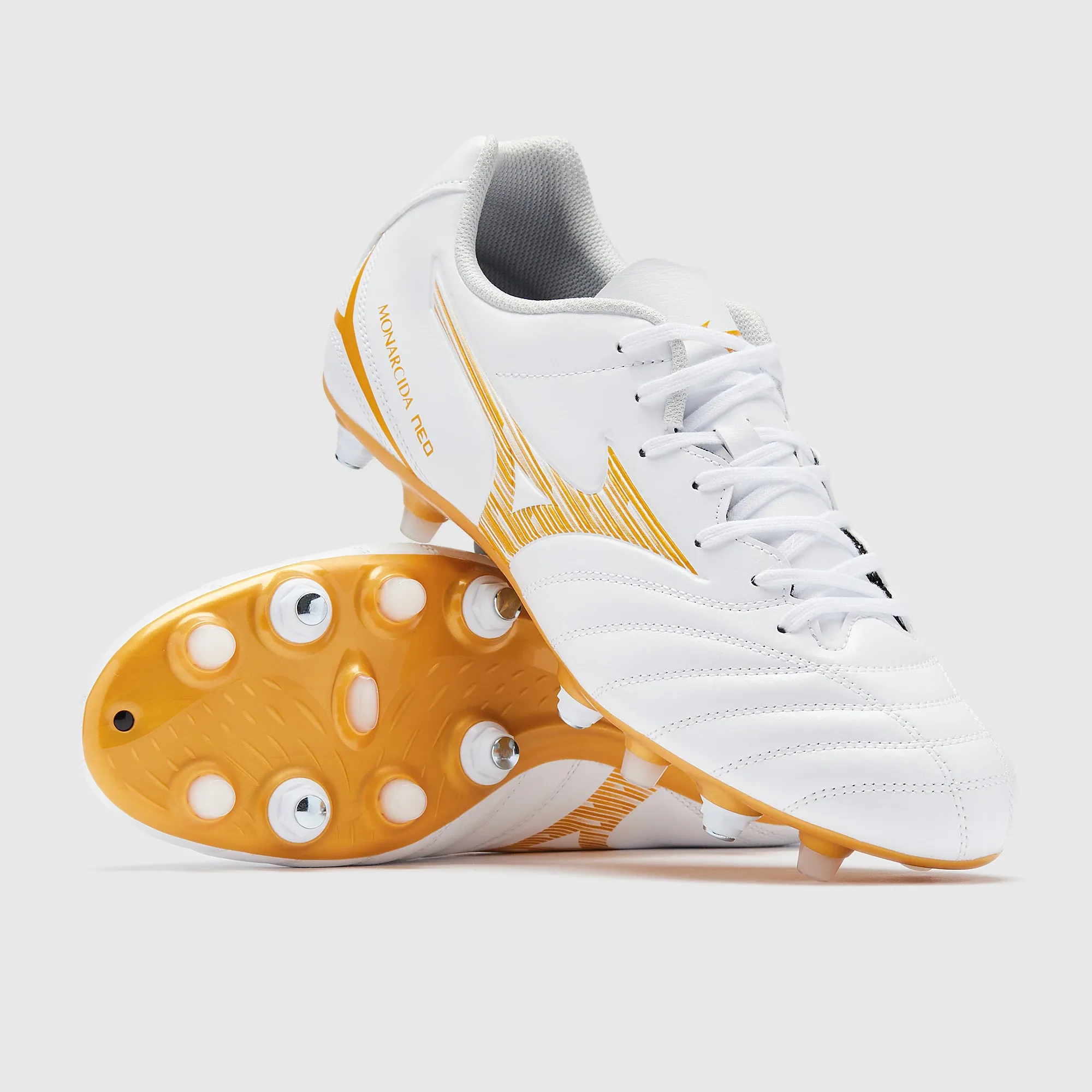 Mizuno Monarcida Neo III Select Mix SG White MP Gold