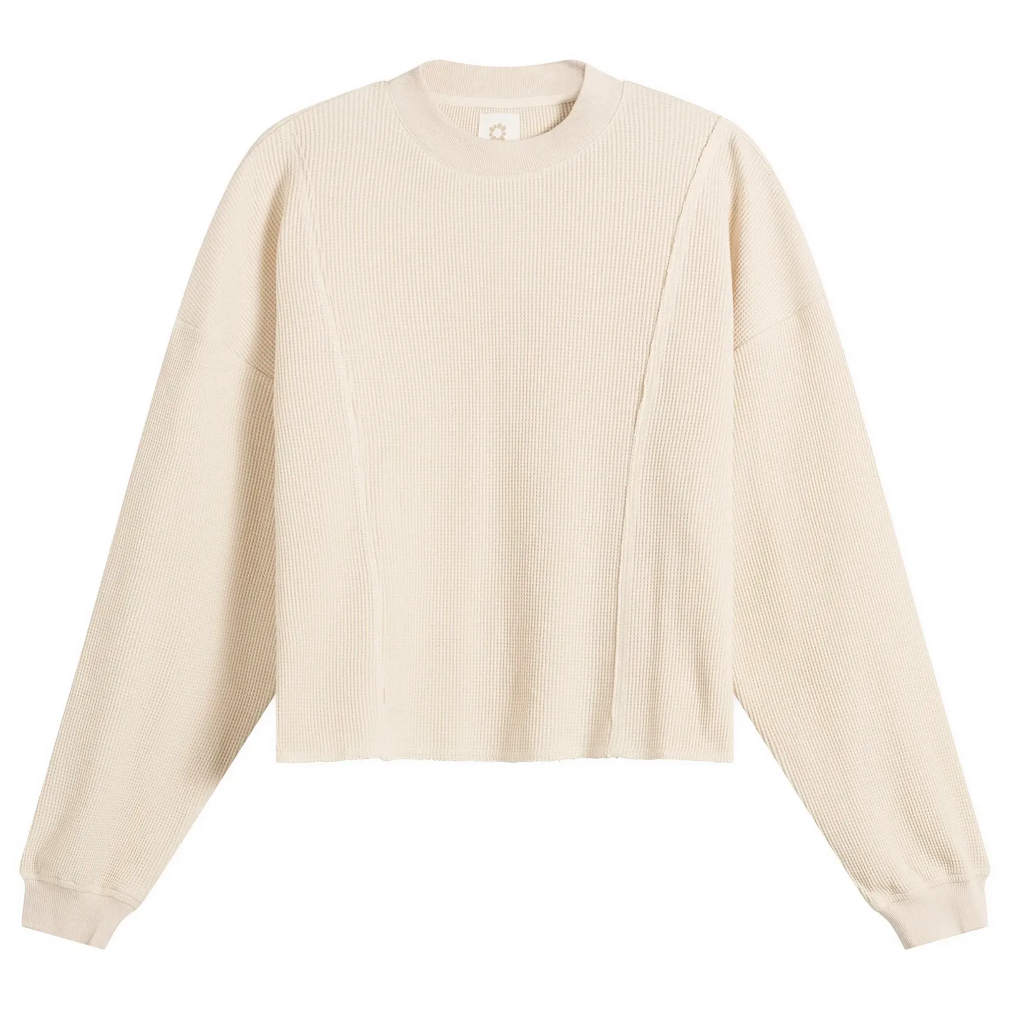 Gander Men's Waffle Longsleeve T-Shirt Oat