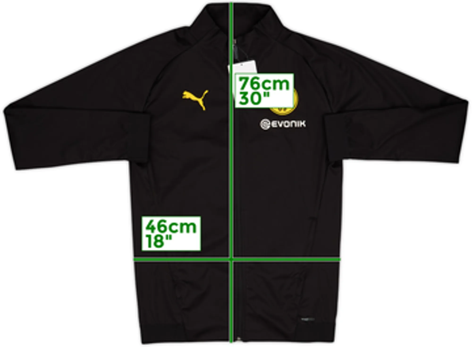 2019-20 Borussia Dortmund Puma Track Jacket (S)