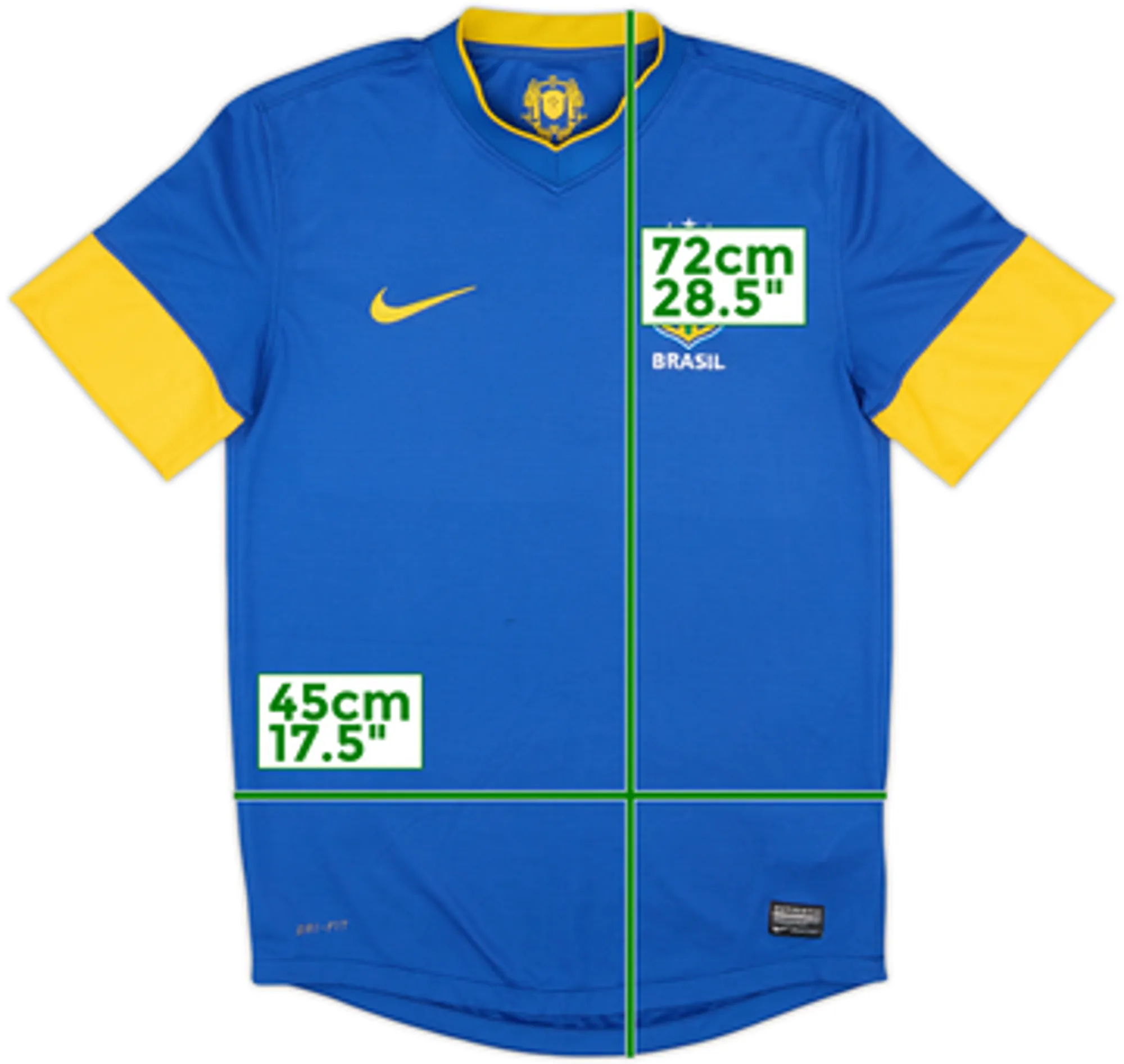 2012-13 Brazil Away Shirt - 9/10 - (S)